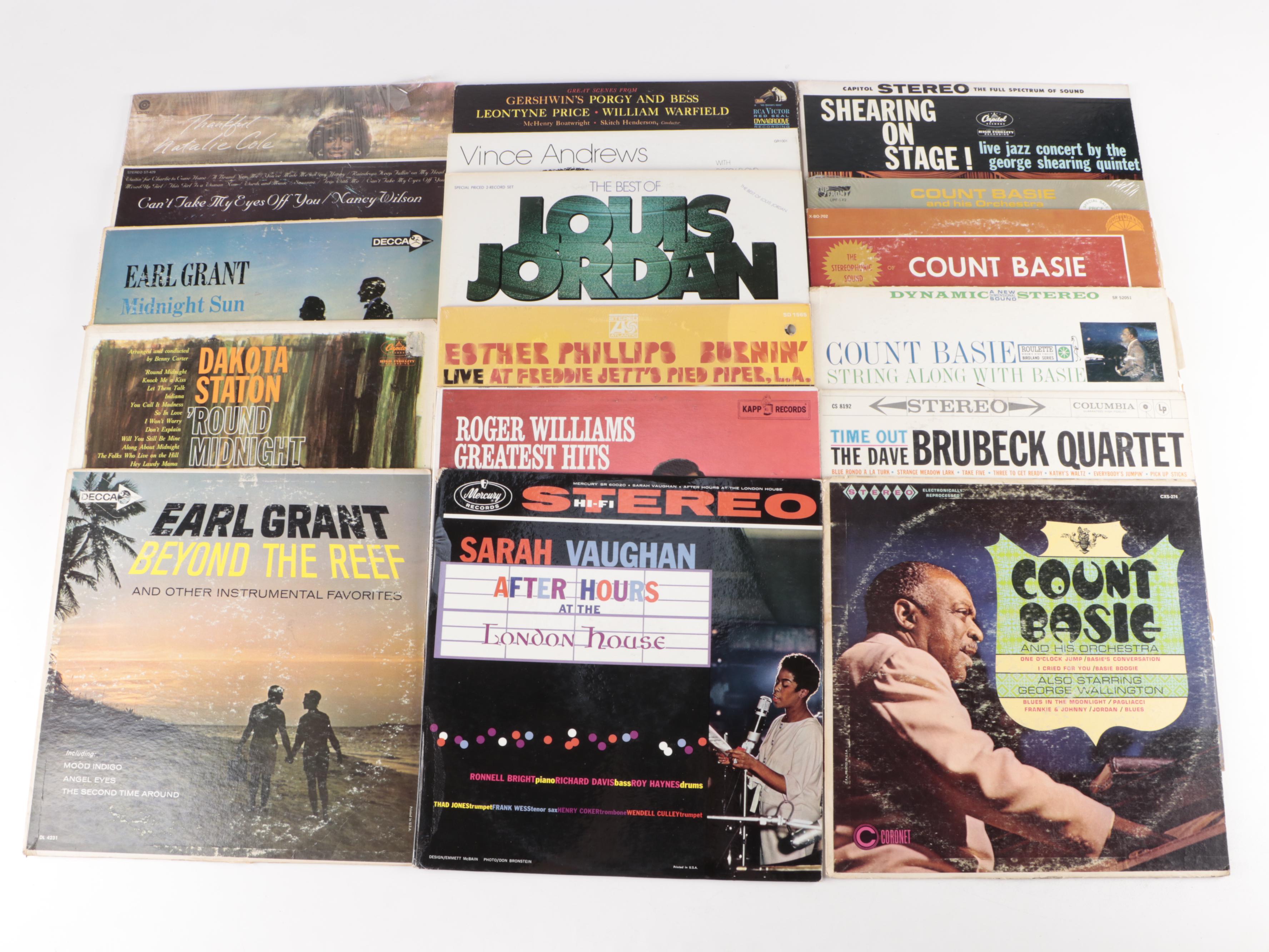 Duke Ellington, Dave Brubeck and Other Vinyl LP Records