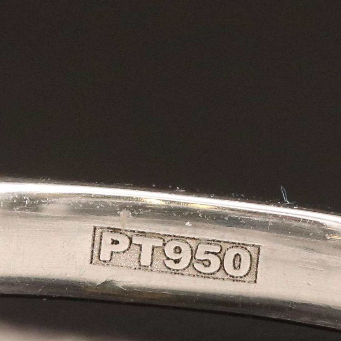 A. Jaffee Platinum 3.80 CTW Lab Grown Diamond Ring with IGI Report