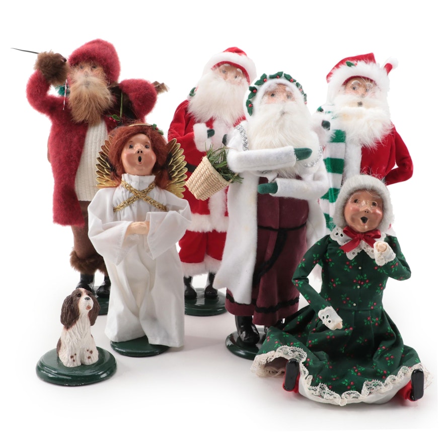 Byers' Choice "The Carolers" Santa Claus and Other Figures