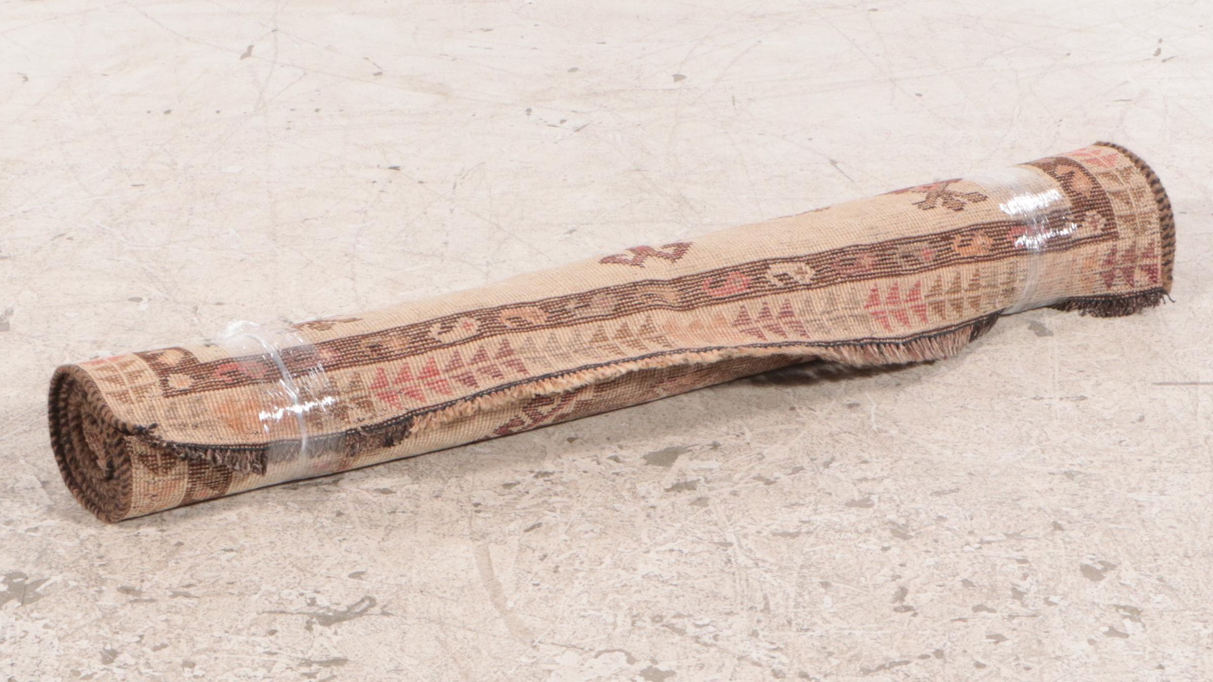 3'10 x 7'4 Hand-Knotted Persian Lurs Area Rug