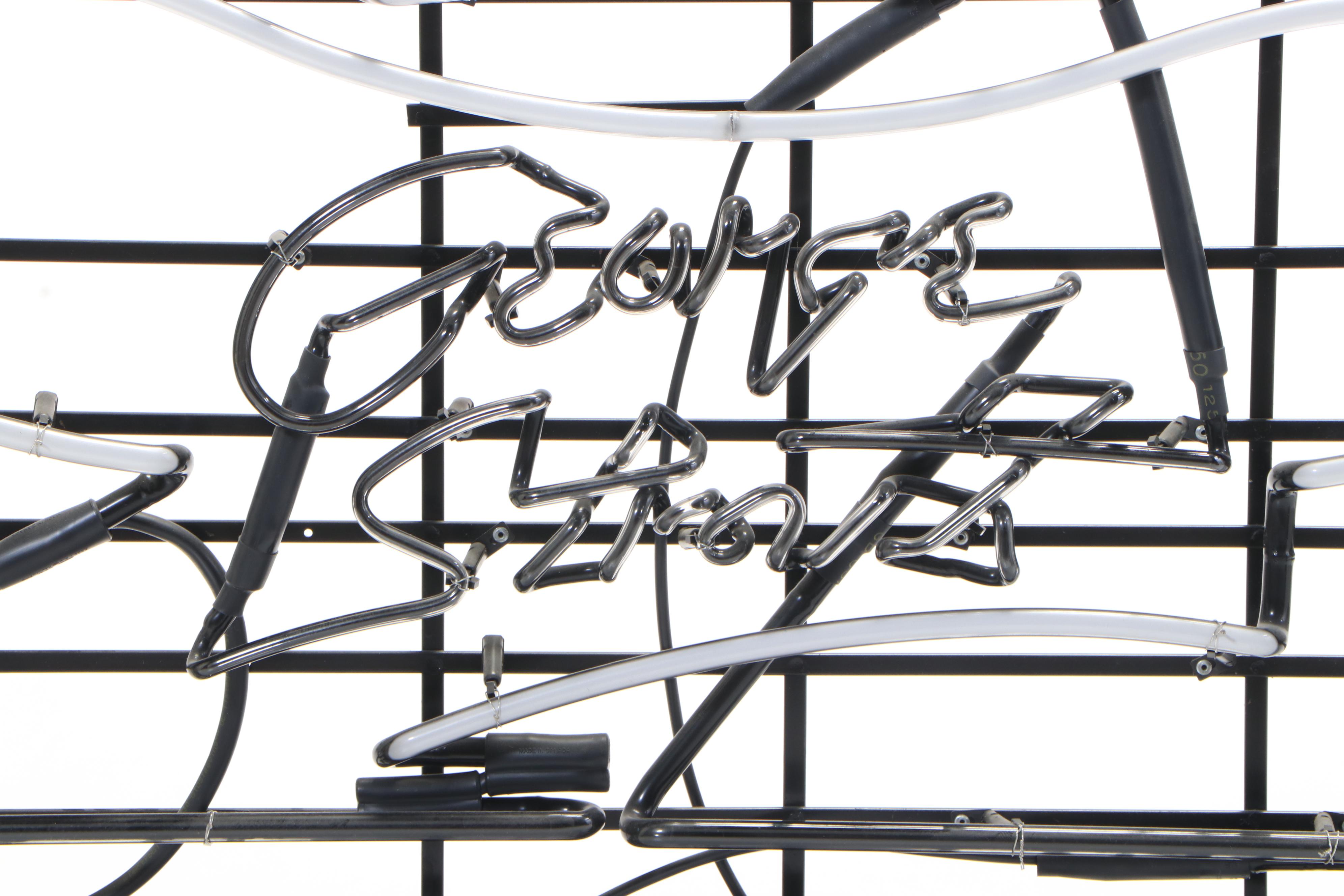 Bud Light George Strait Bar Neon Sign