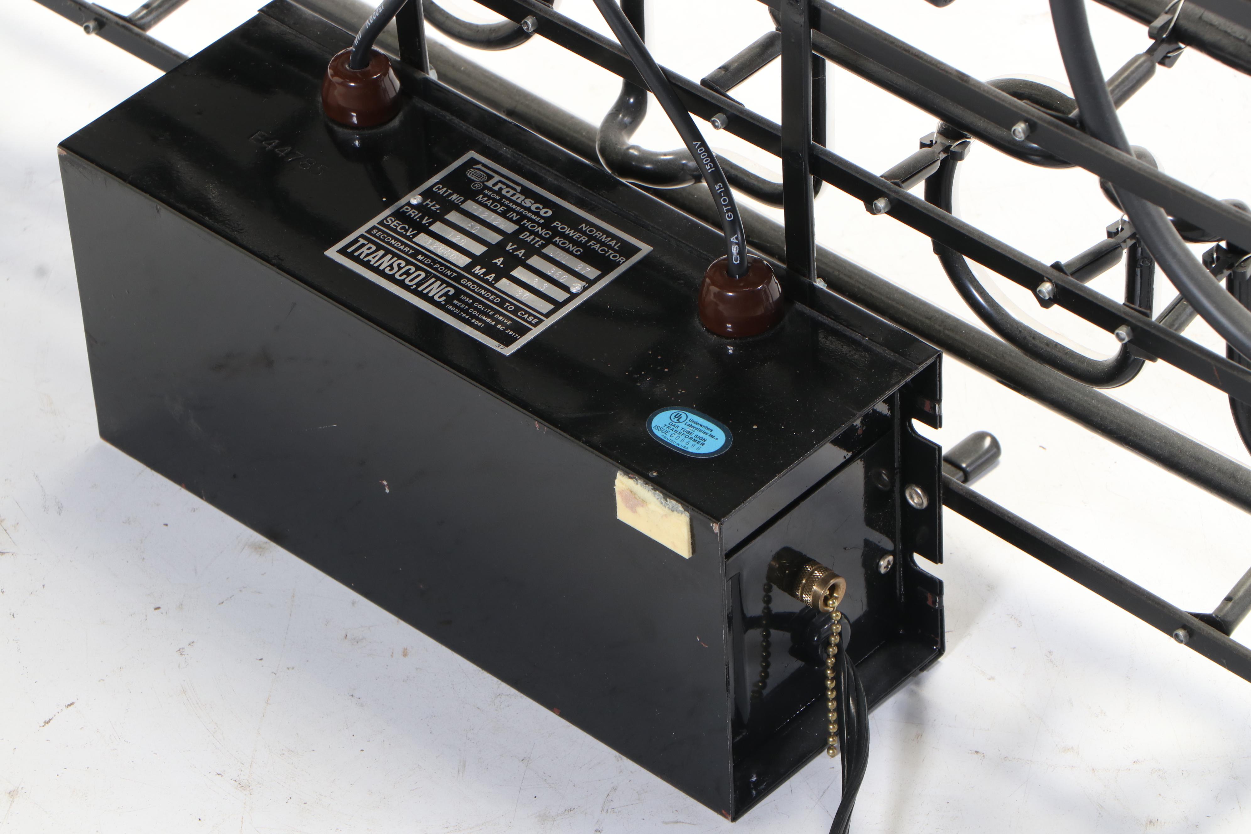 Bud Light George Strait Bar Neon Sign