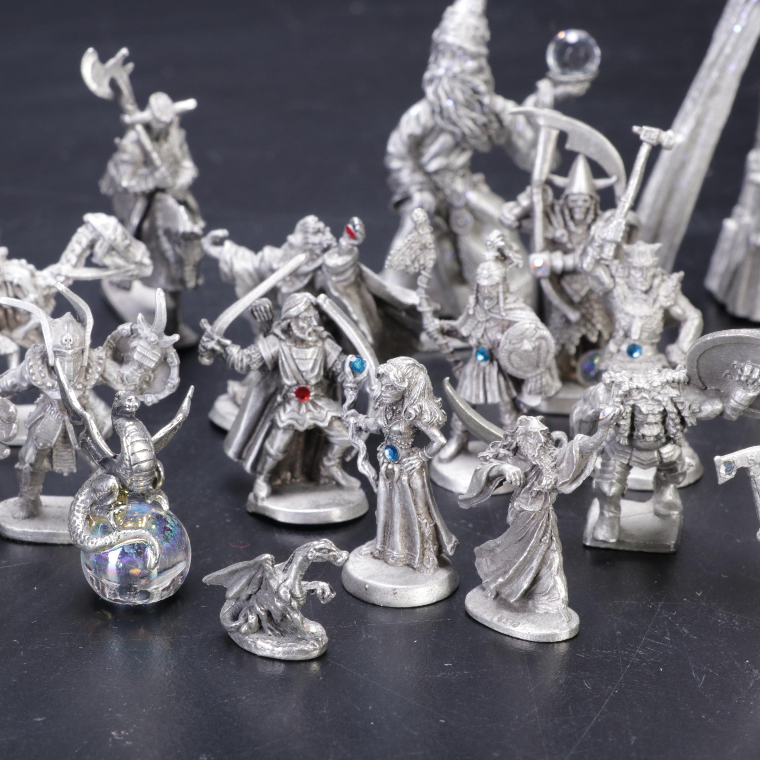 Spoontiques, Ral Partha, and Other Pewter Fantasy Miniatures