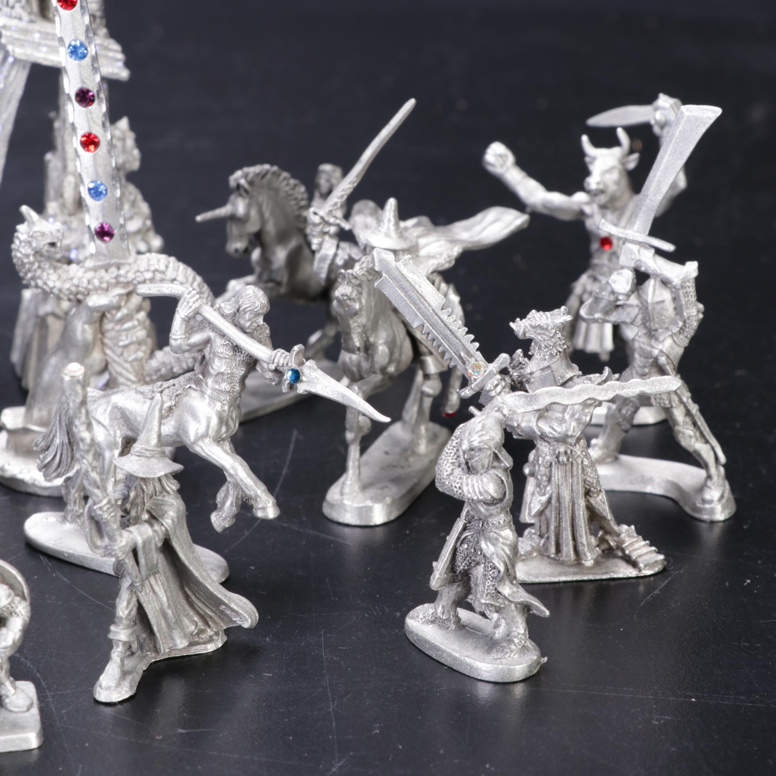 Spoontiques, Ral Partha, and Other Pewter Fantasy Miniatures