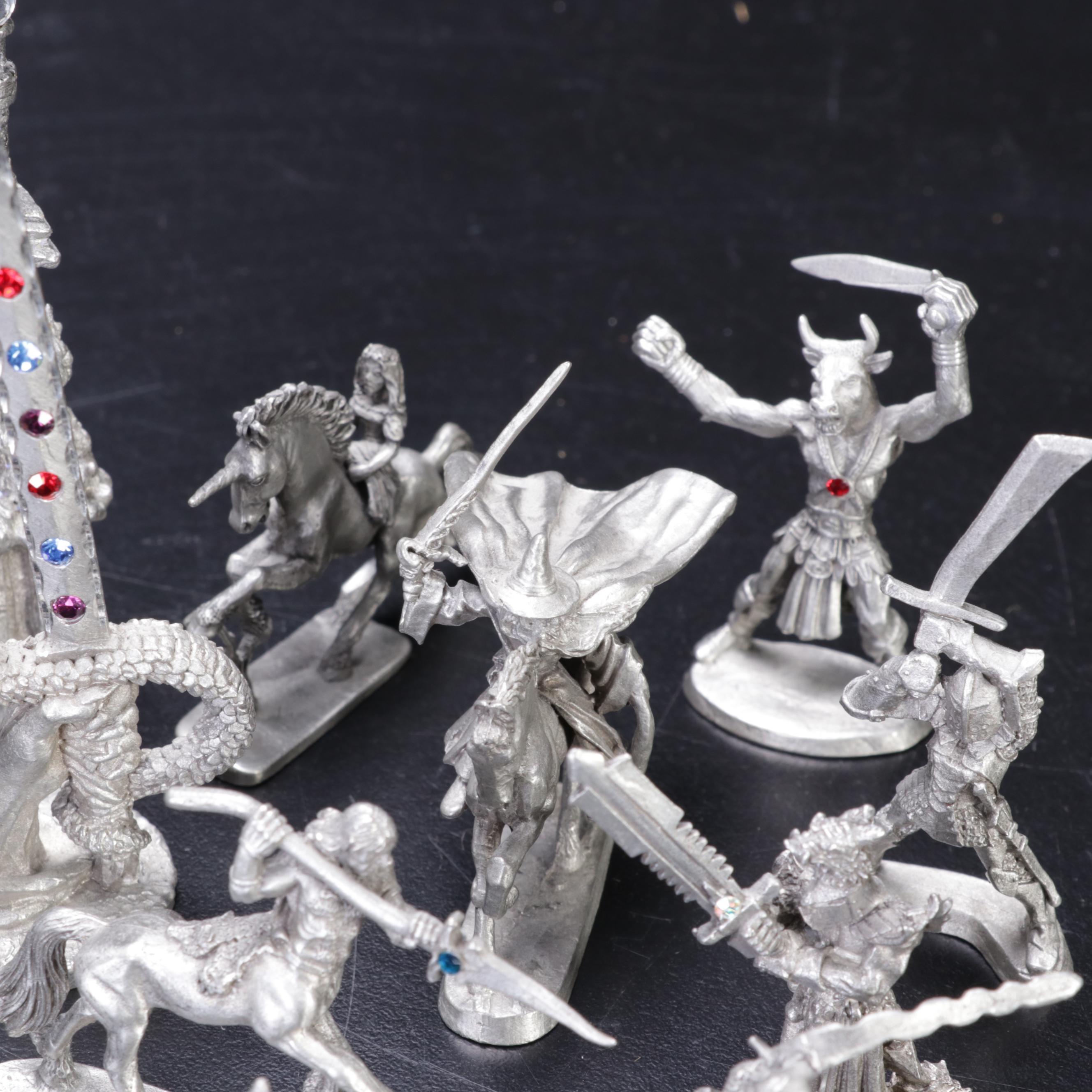 Spoontiques, Ral Partha, and Other Pewter Fantasy Miniatures