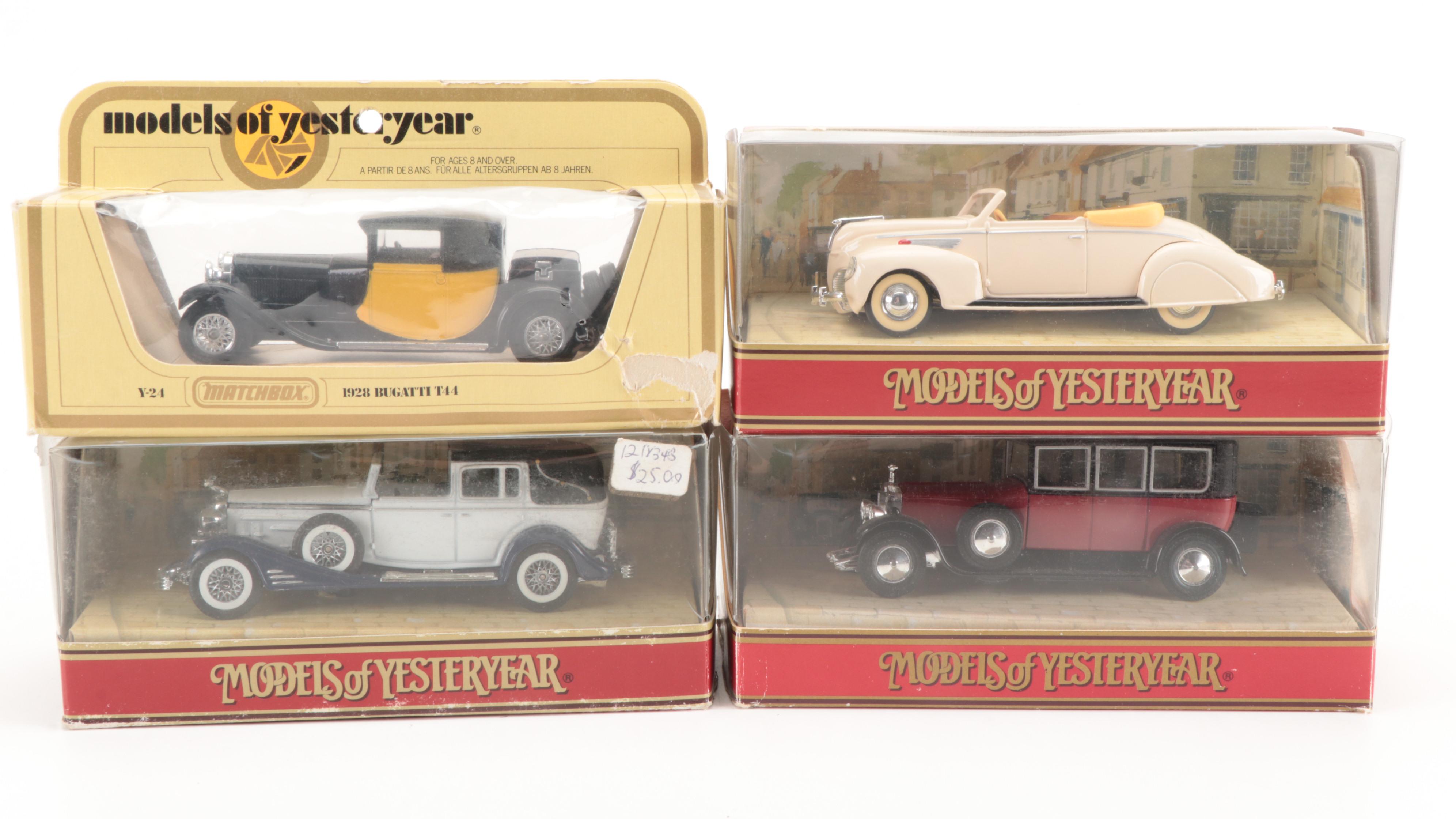 Matchbox Model of Yesteryear Model Toy Cars, 1970s–2000s