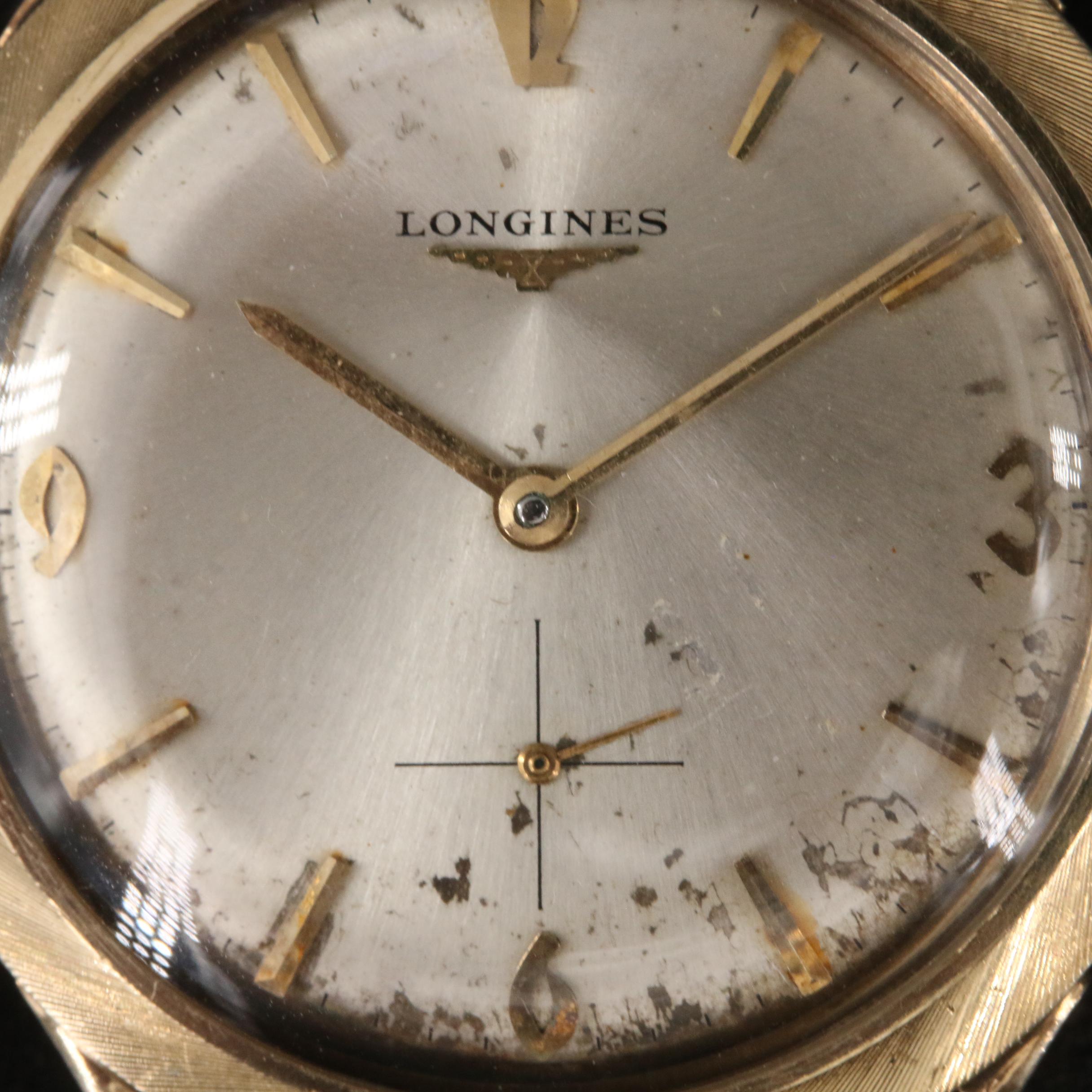 Vintage 14K Longines Hand Wind Watch
