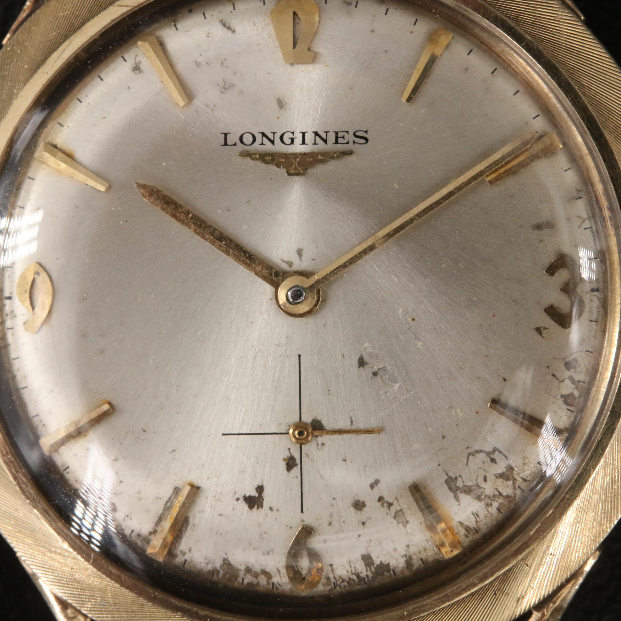 Vintage 14K Longines Hand Wind Watch