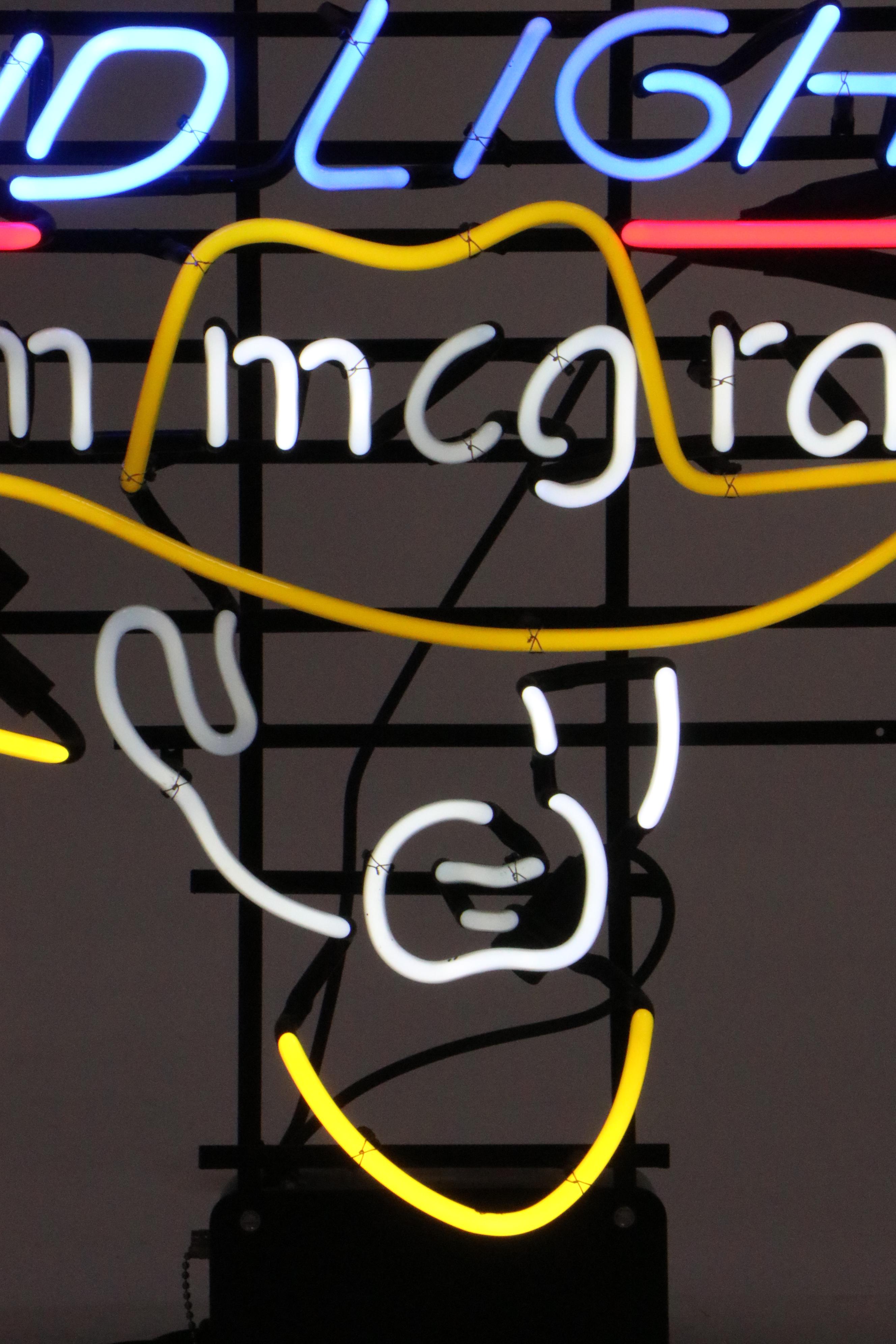 Bud Light Tim McGraw Bar Neon Sign