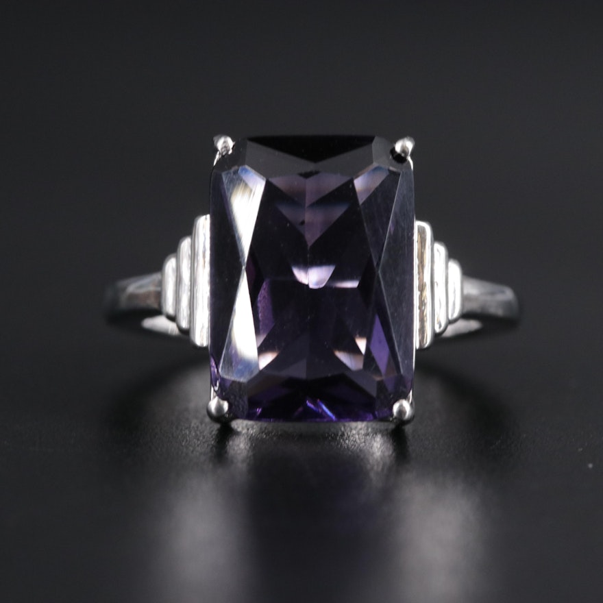 Sterling Amethyst Ring