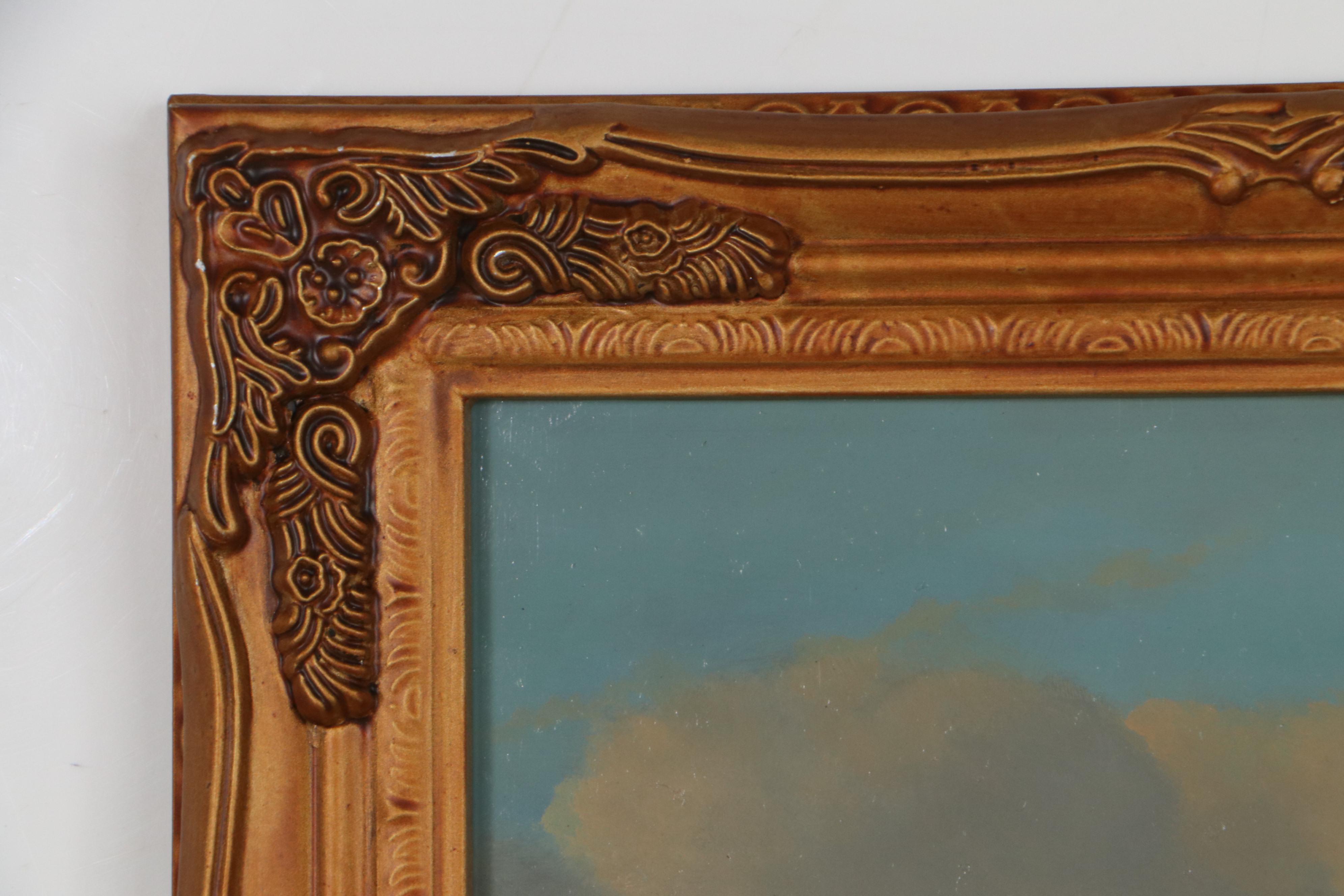 Jan van der Meer Dutch Pastoral Oil Painting, 2015