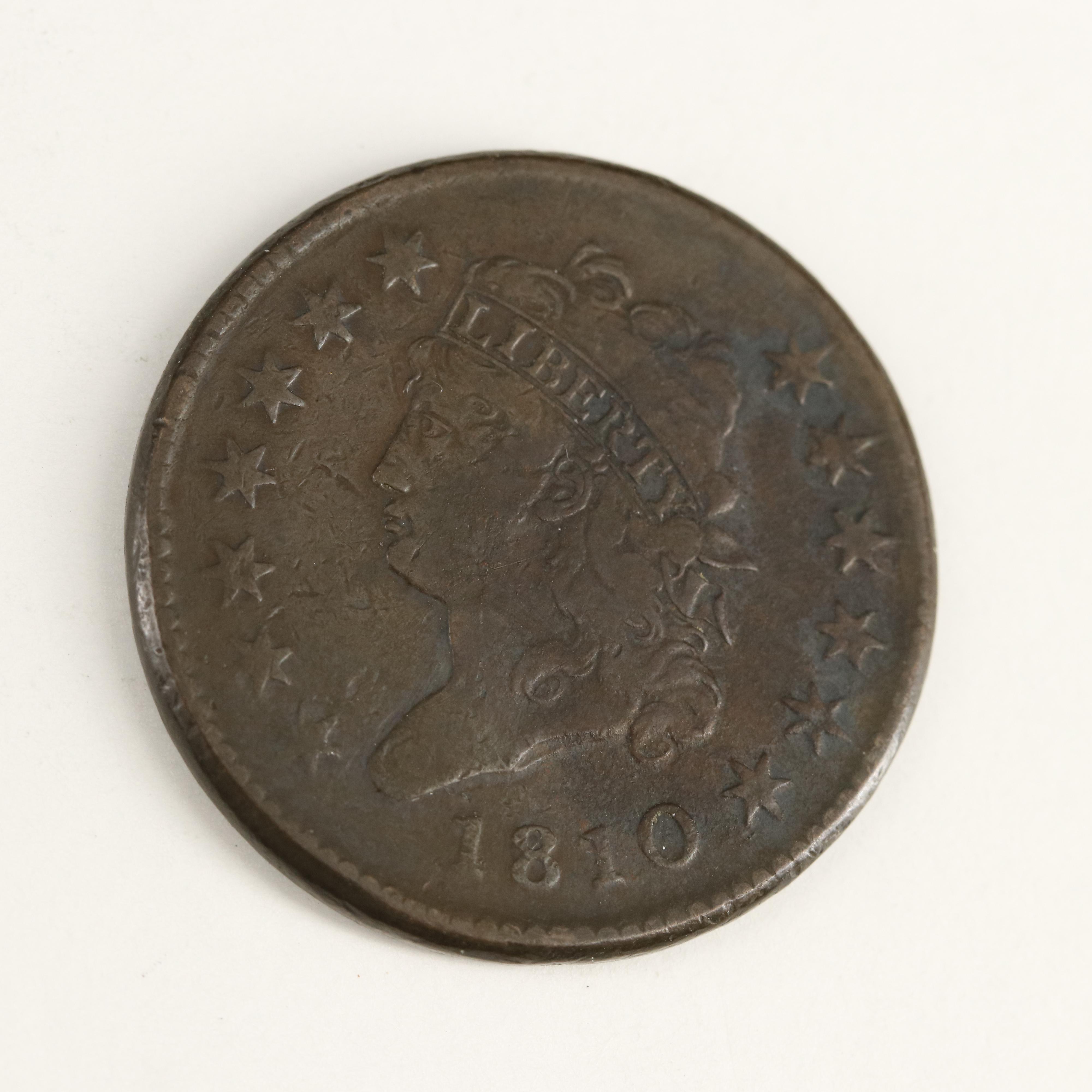 1810 Classic Head Large Cent