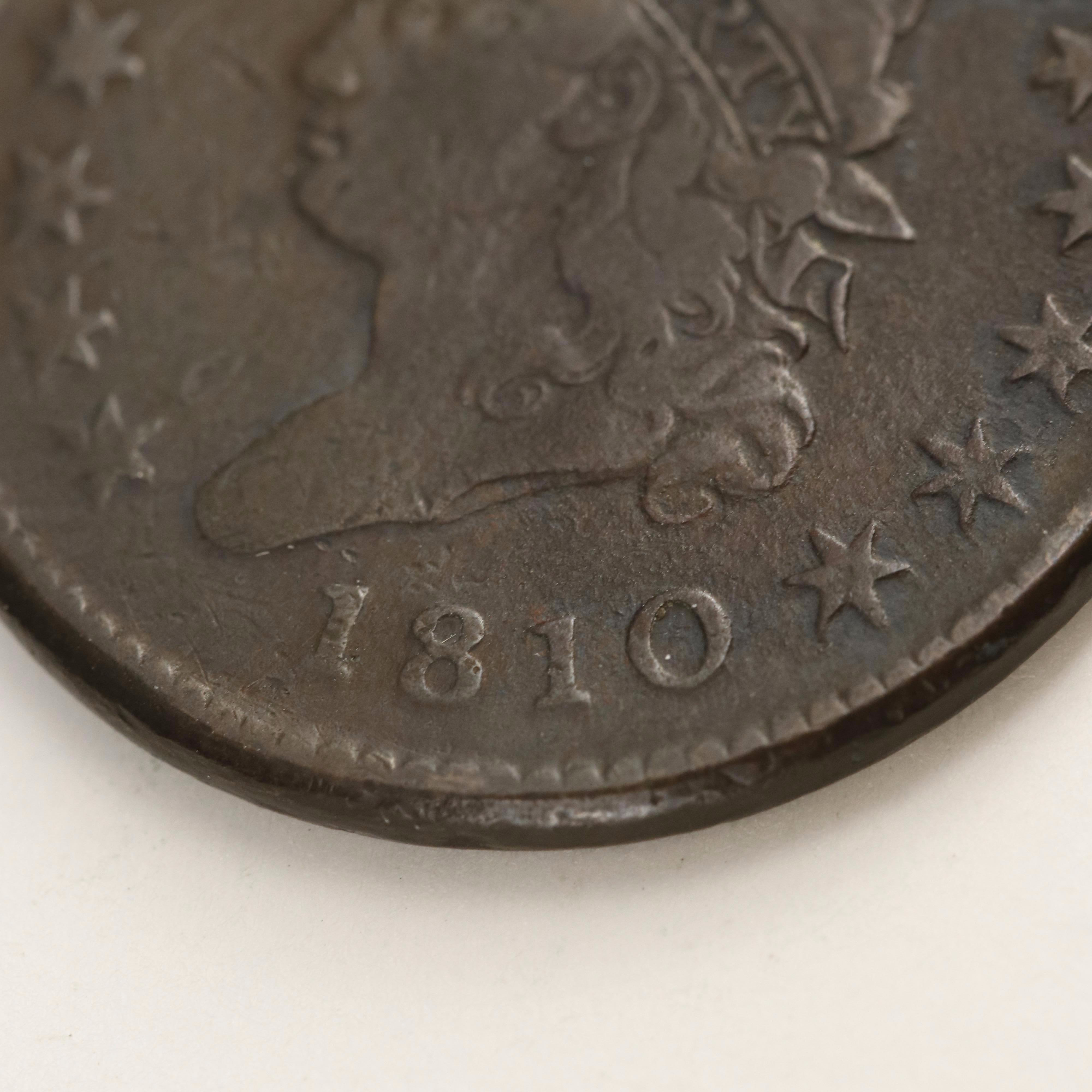 1810 Classic Head Large Cent
