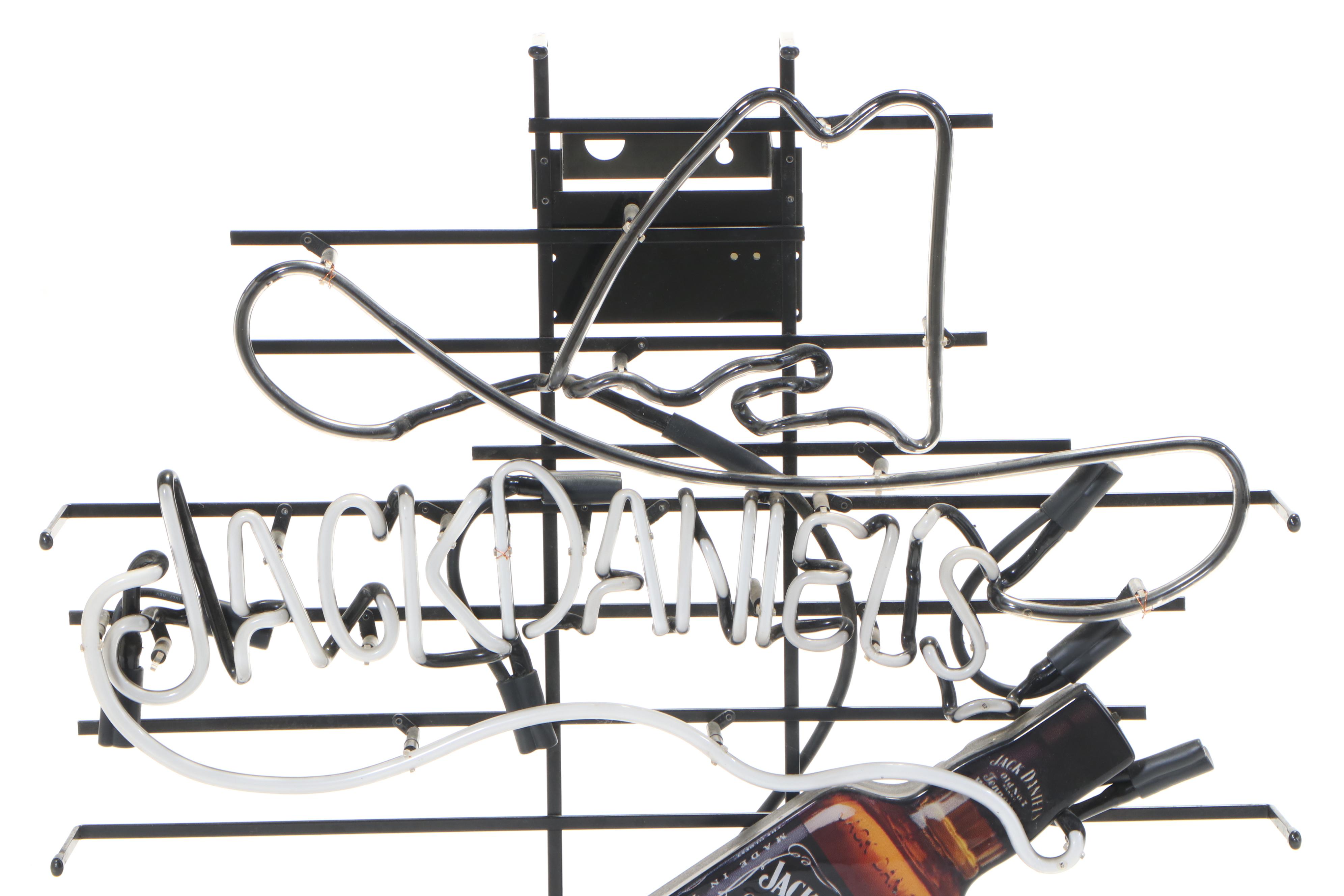 Jack Daniels Tennessee Whiskey Bar Neon Sign