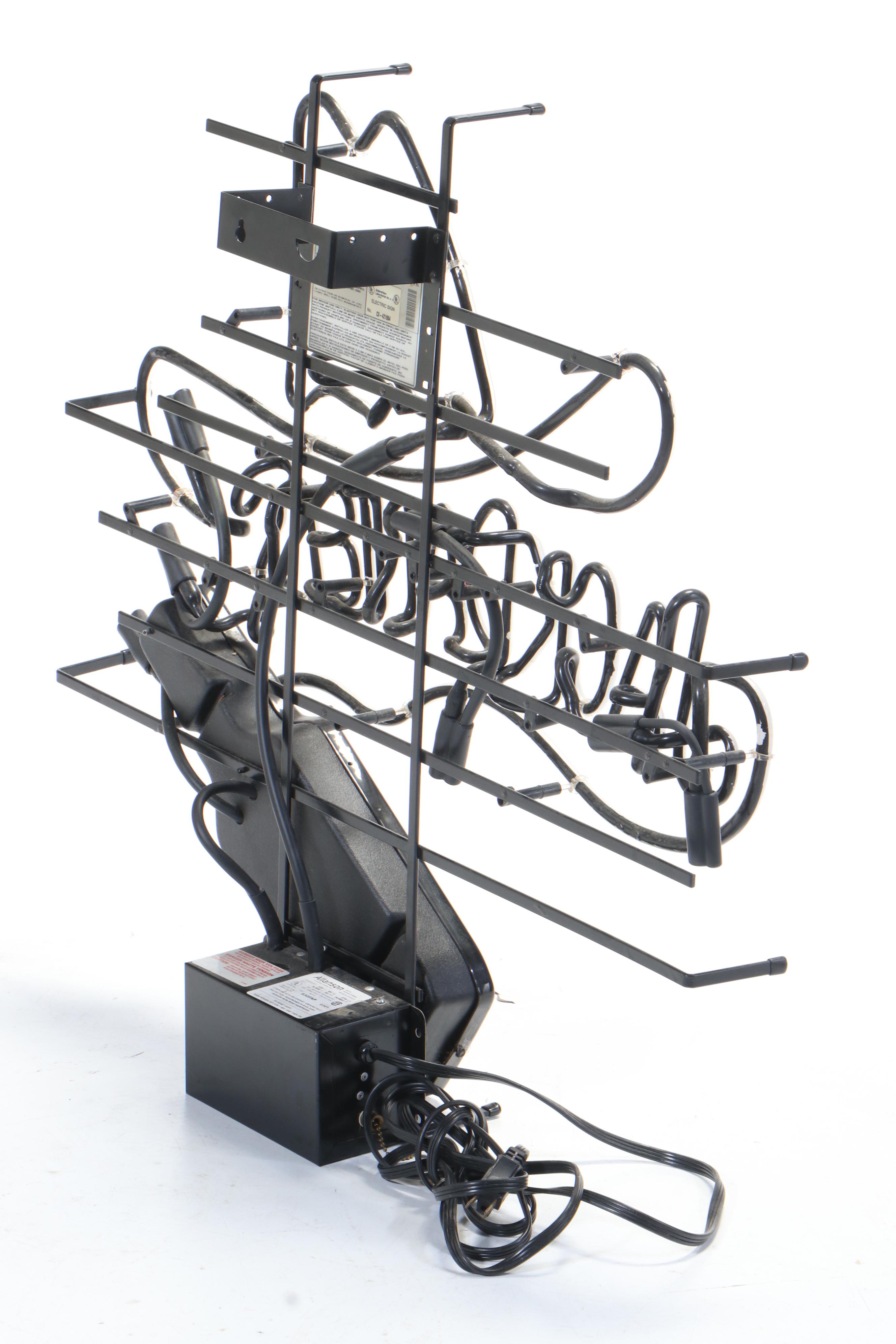 Jack Daniels Tennessee Whiskey Bar Neon Sign