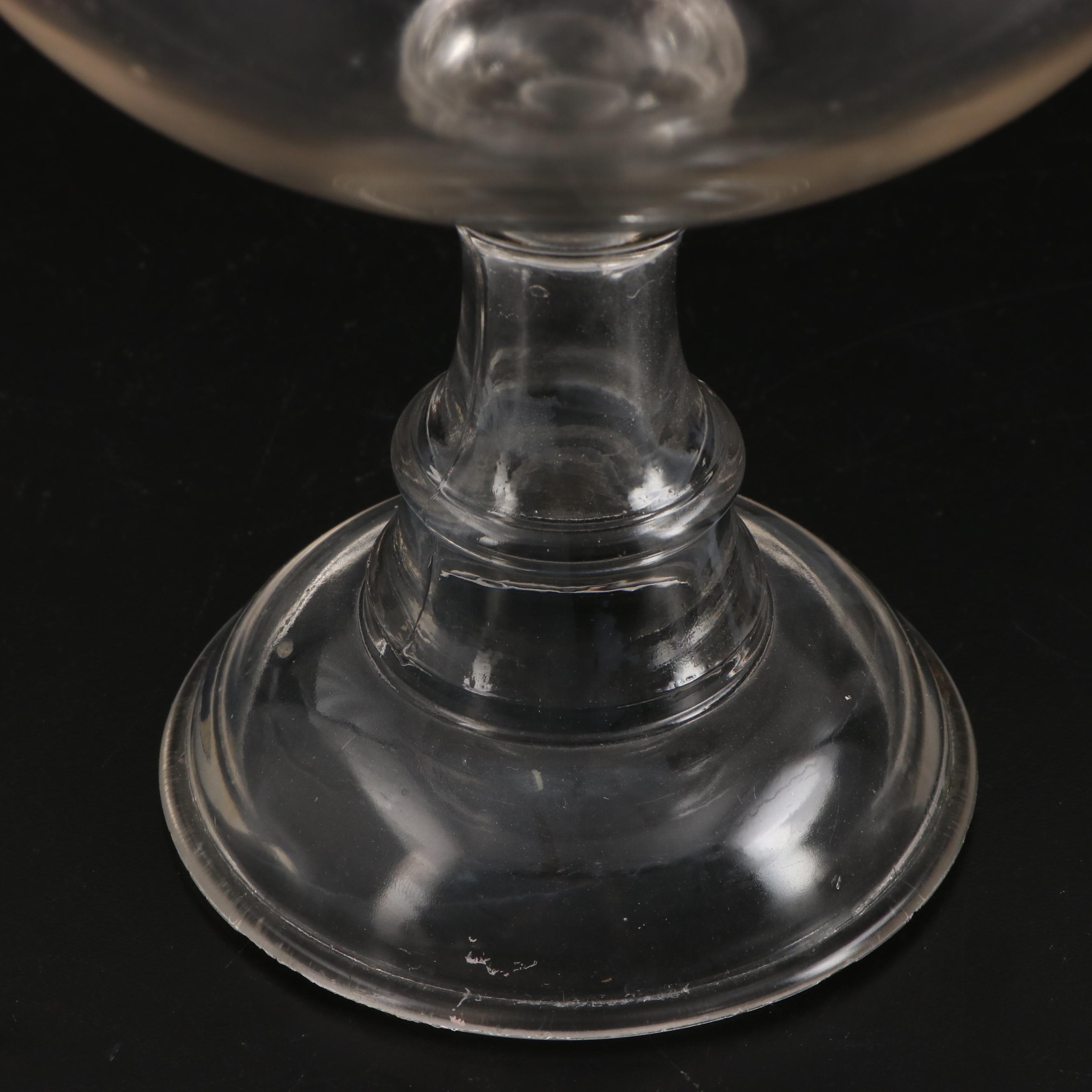 EAPG Compote with Hobnail Egg Dish and Other Tableware