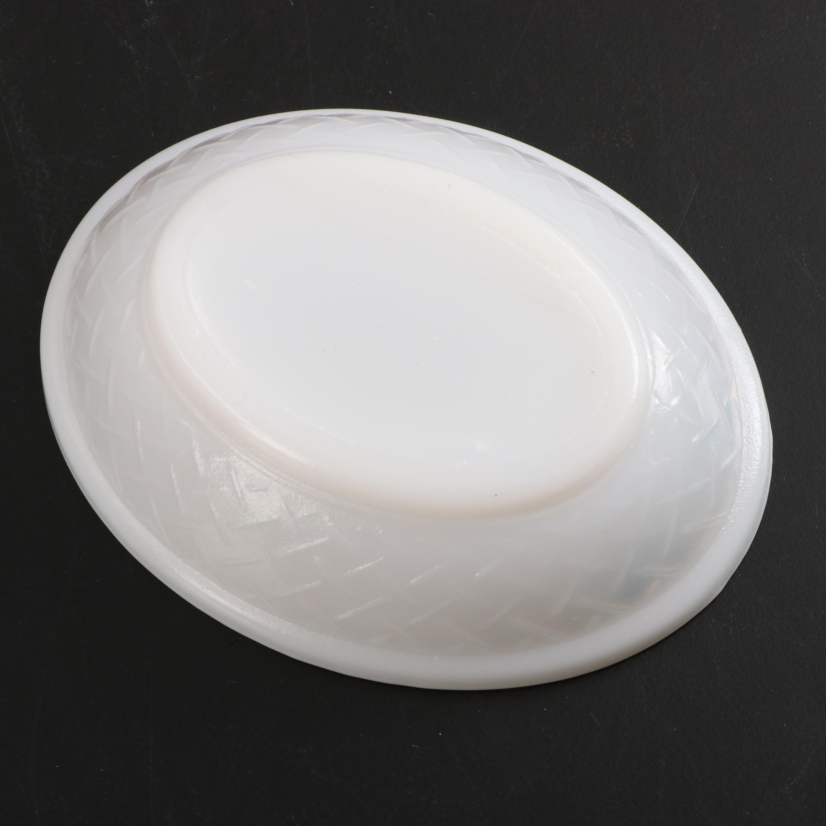 EAPG Compote with Hobnail Egg Dish and Other Tableware