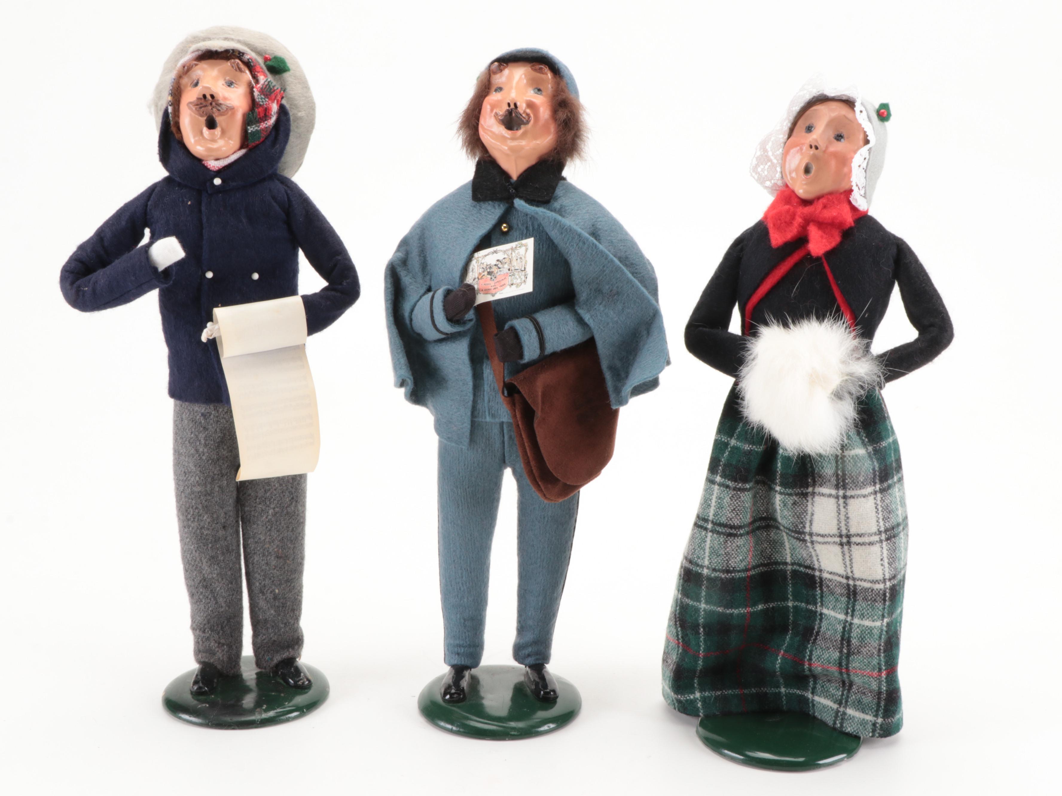 Byer's Choice "The Carolers" Christmas Figurines, Late 20th Century