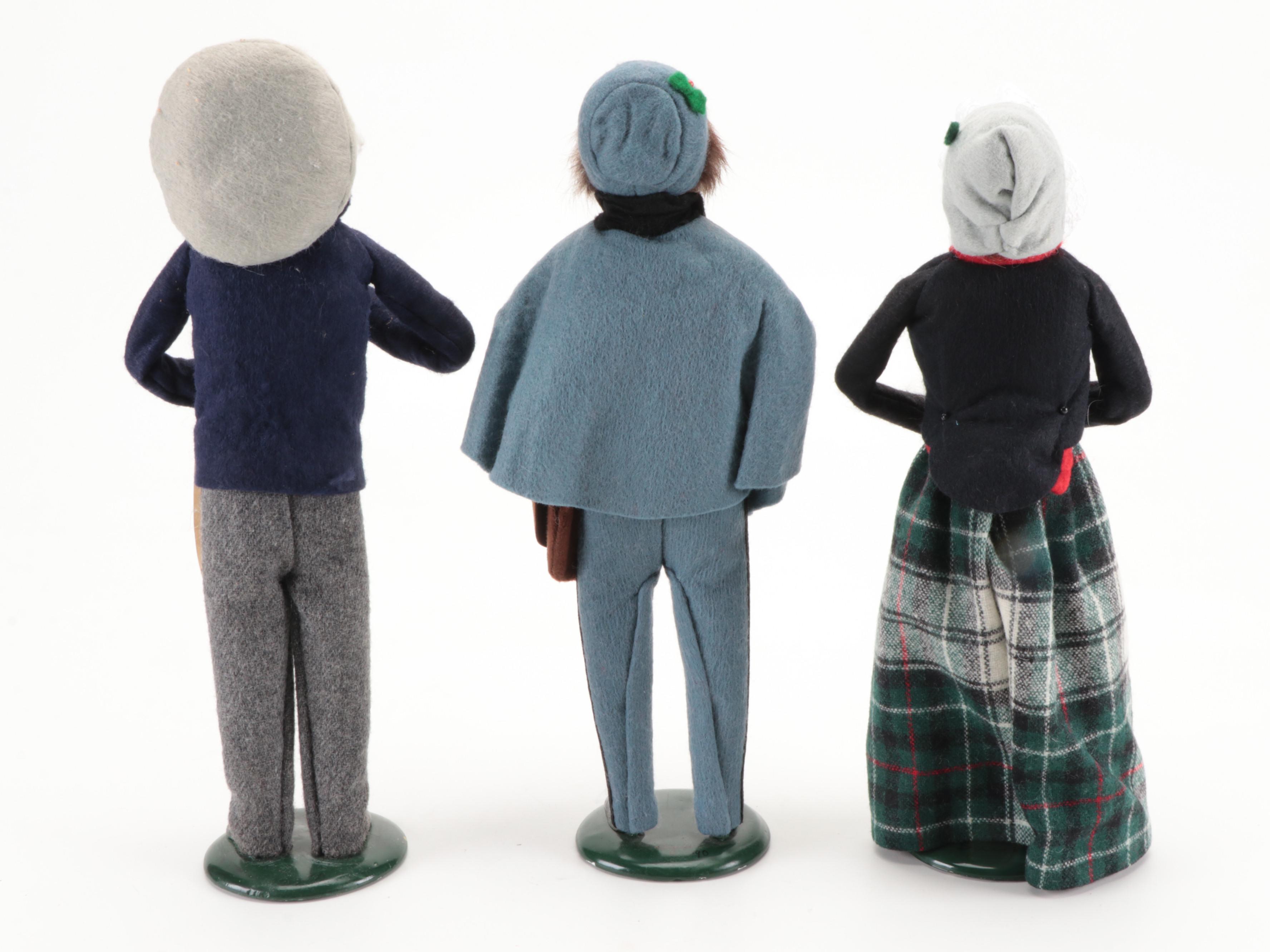 Byer's Choice "The Carolers" Christmas Figurines, Late 20th Century