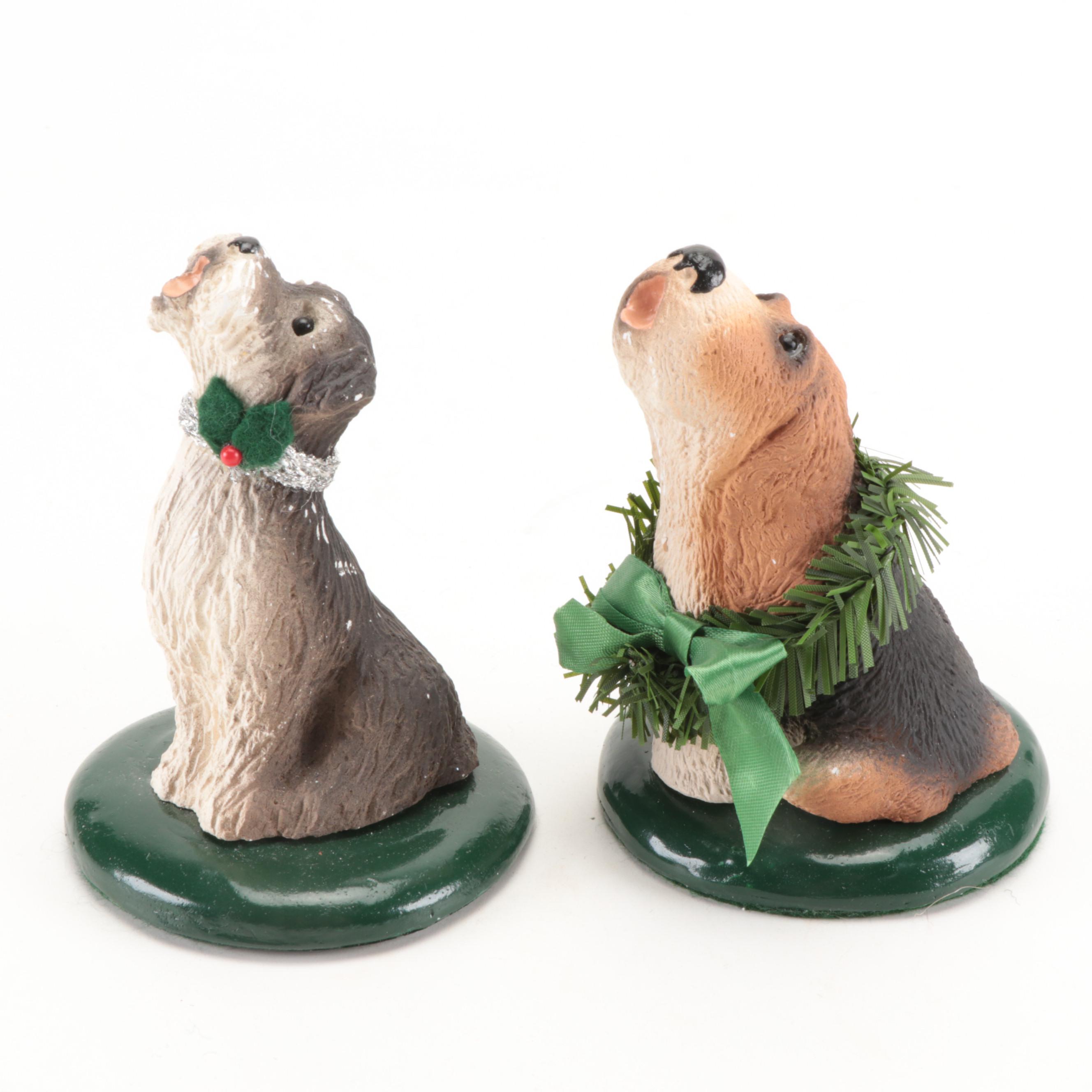 Byer's Choice "The Carolers" Christmas Figurines, Late 20th Century