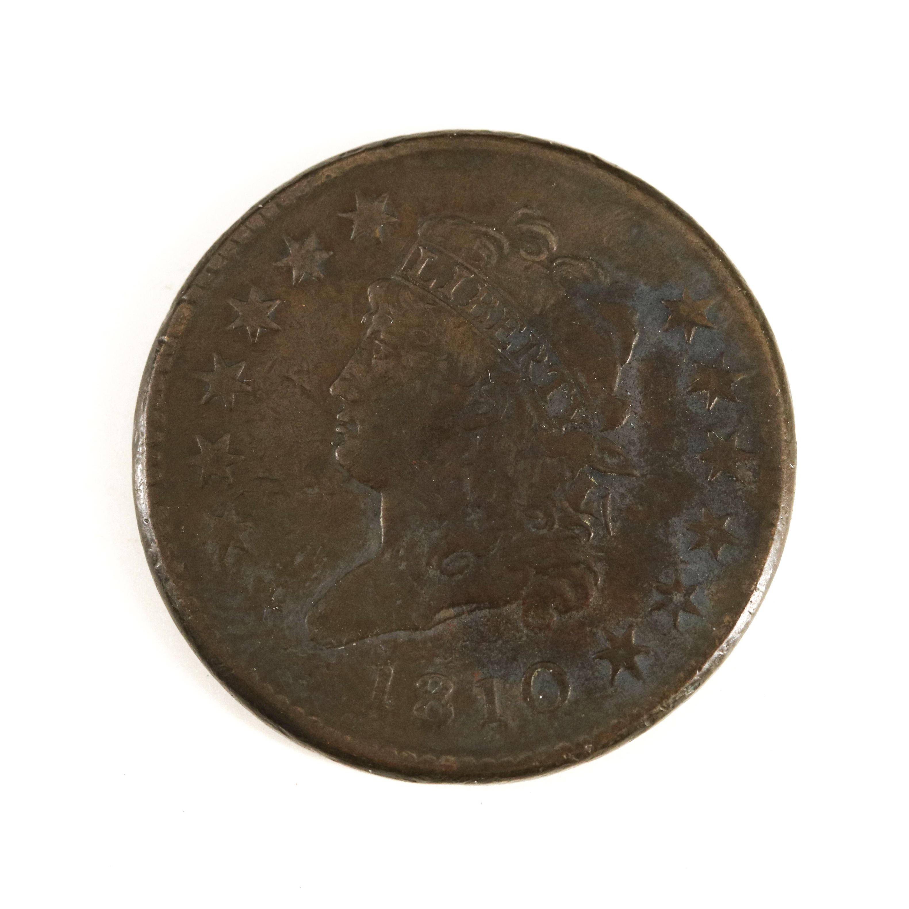 1810 Classic Head Large Cent