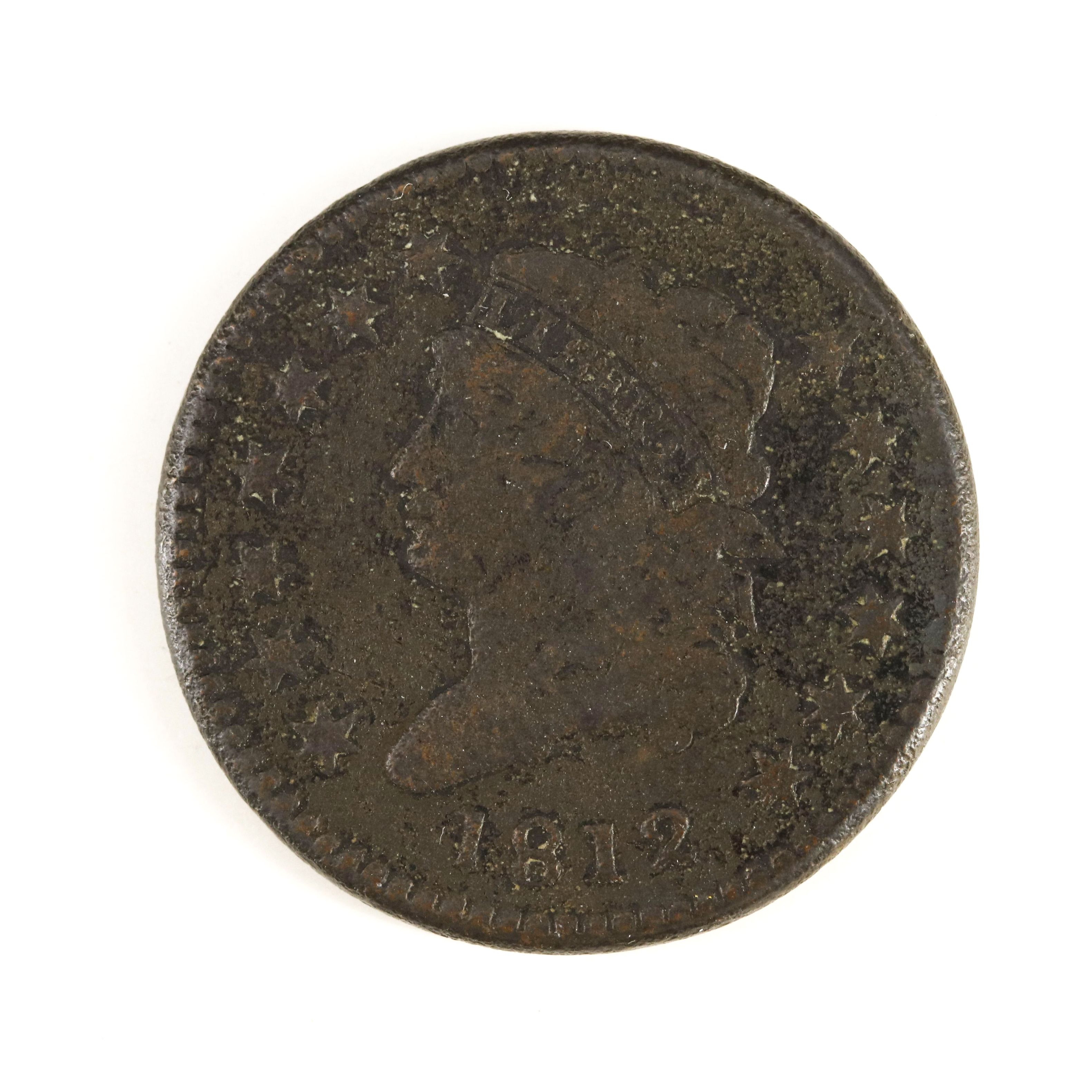 1812 Classic Head Large Cent