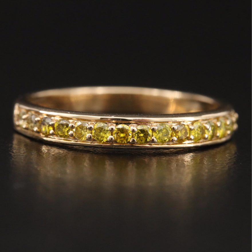 14K 0.33 CTW Diamond Band