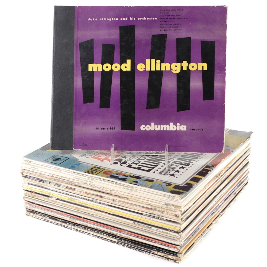 Duke Ellington, Dave Brubeck and Other Vinyl LP Records
