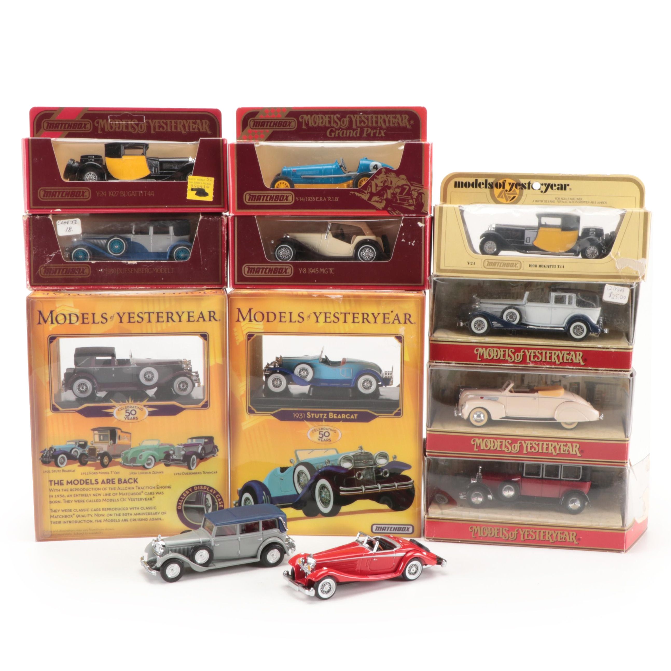 Matchbox Model of Yesteryear Model Toy Cars, 1970s–2000s