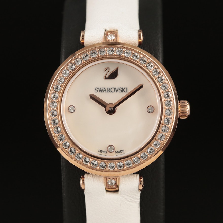 Swarovski Mother-of-Pearl Wristwatch