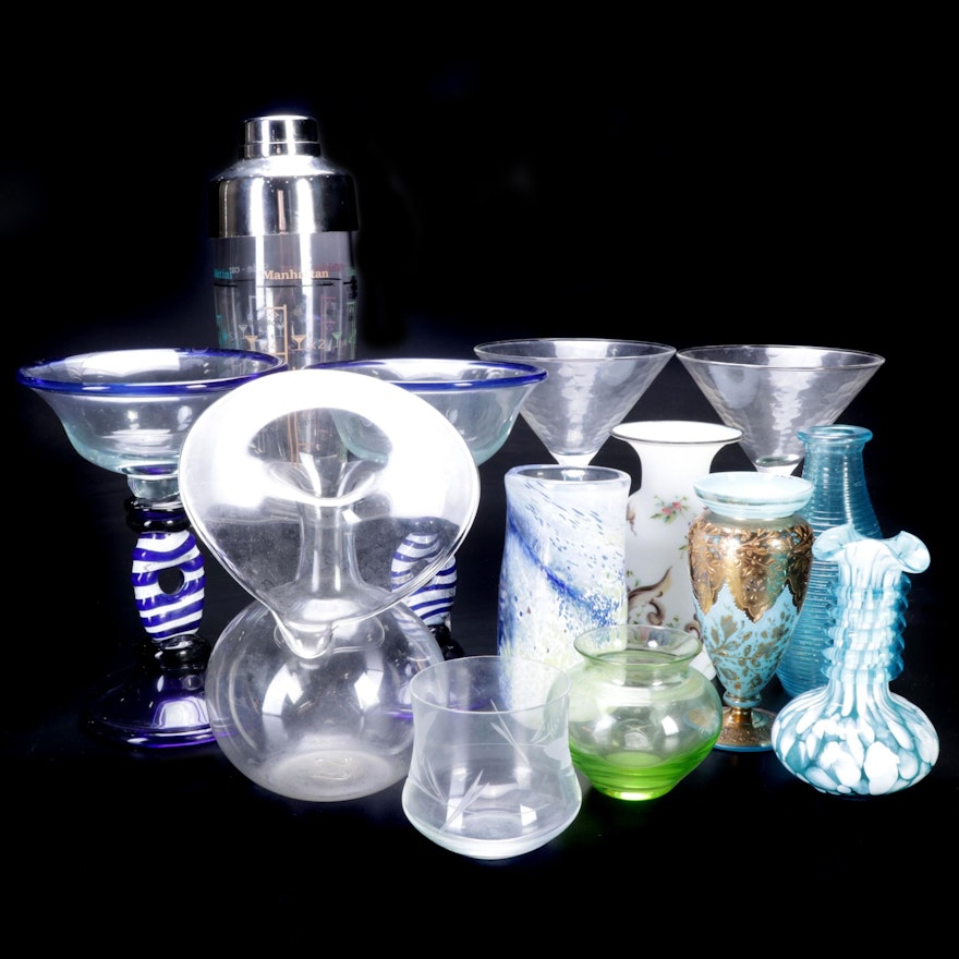 Sevres Crystal, Blown Glass and Other Barware