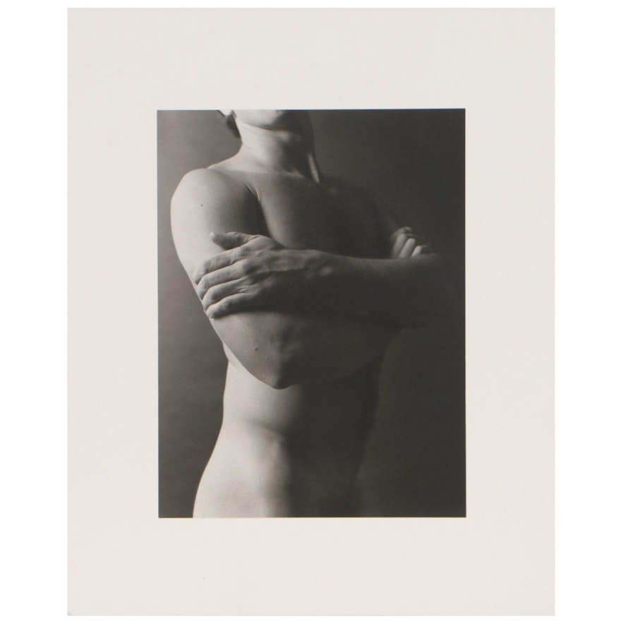 Rebecca Sharfman Silver Gelatin Photograph of a Male Nude