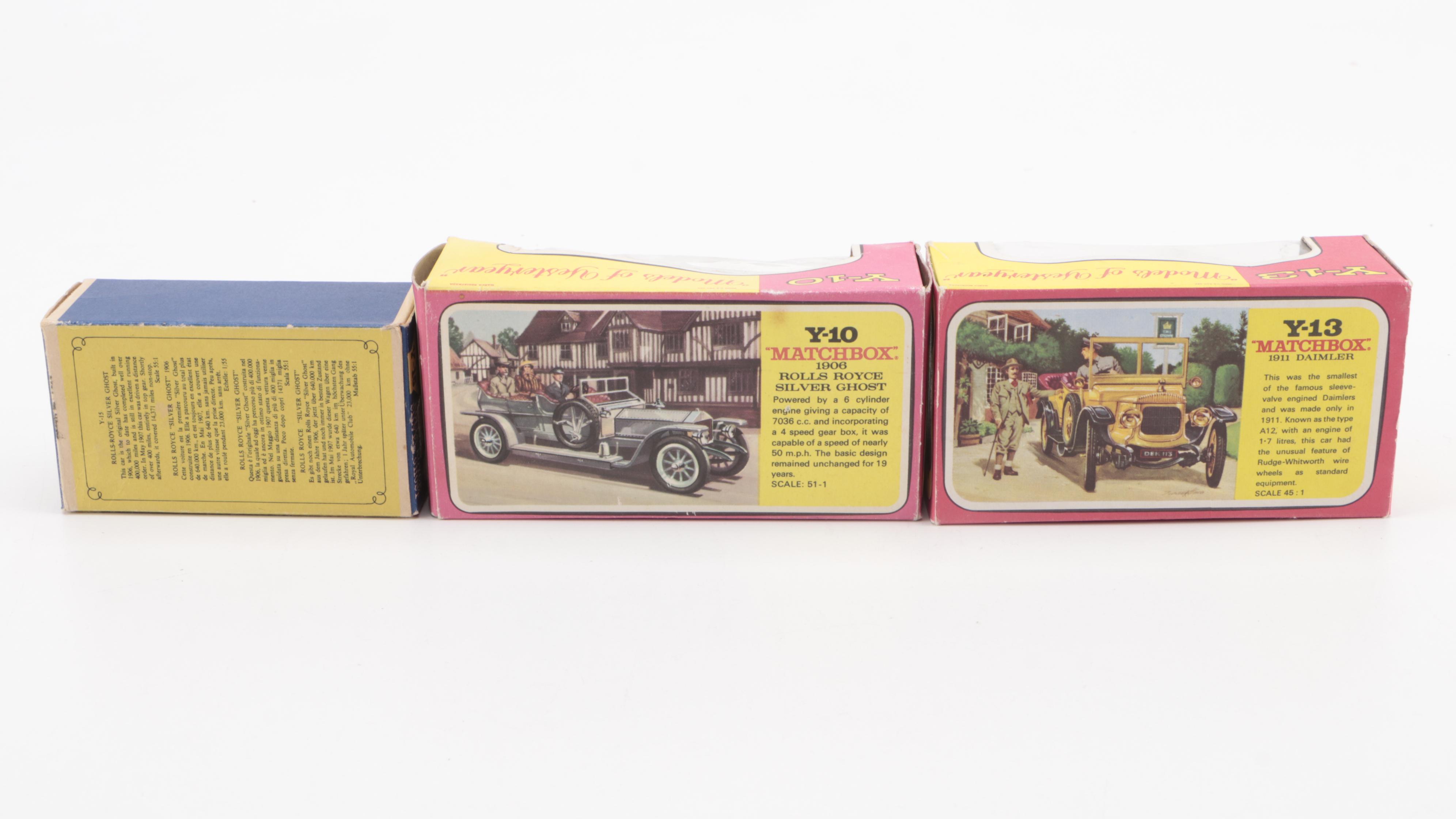 Matchbox Models of Yesteryear Model Toy Cars, Vintage