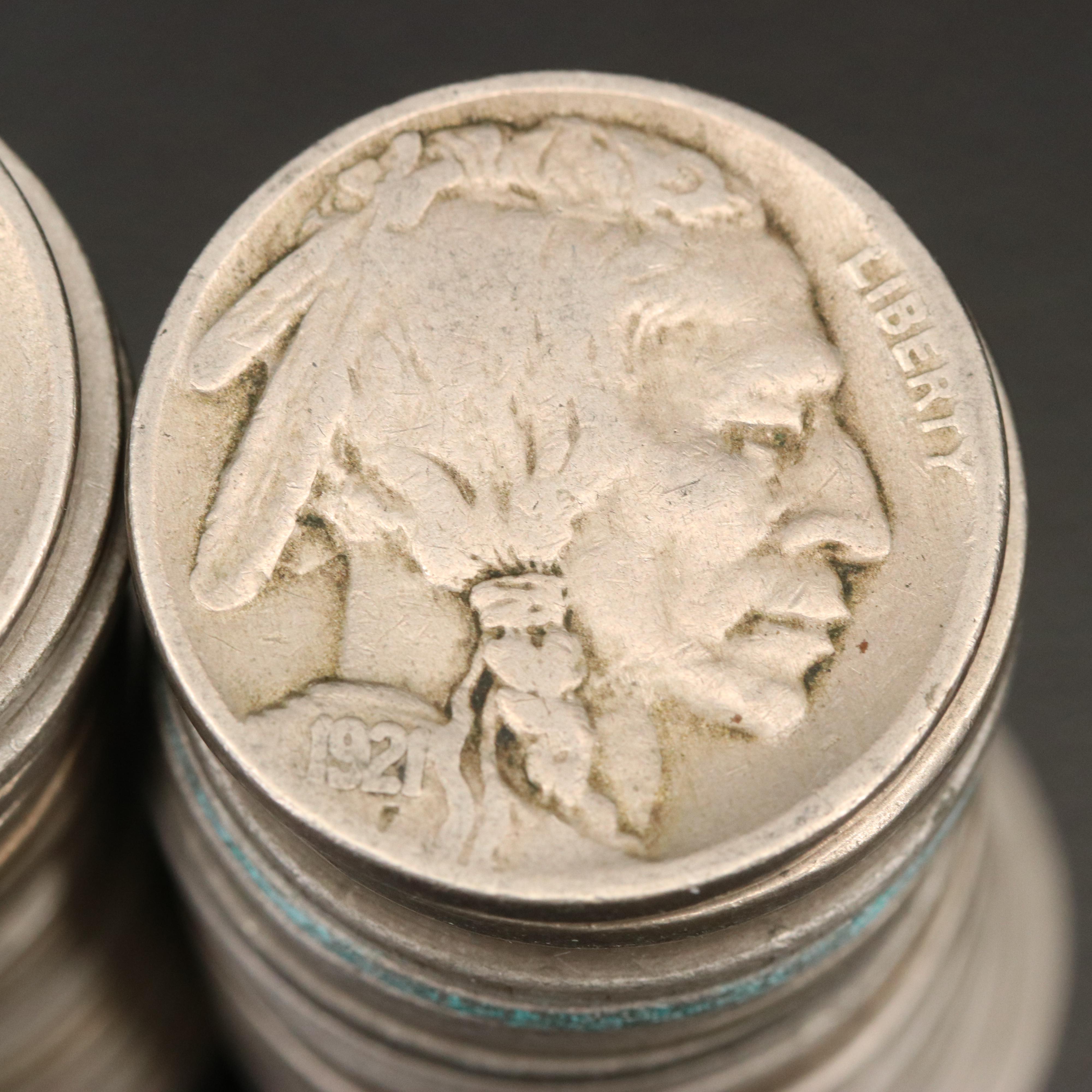 Two Rolls of United States Coins