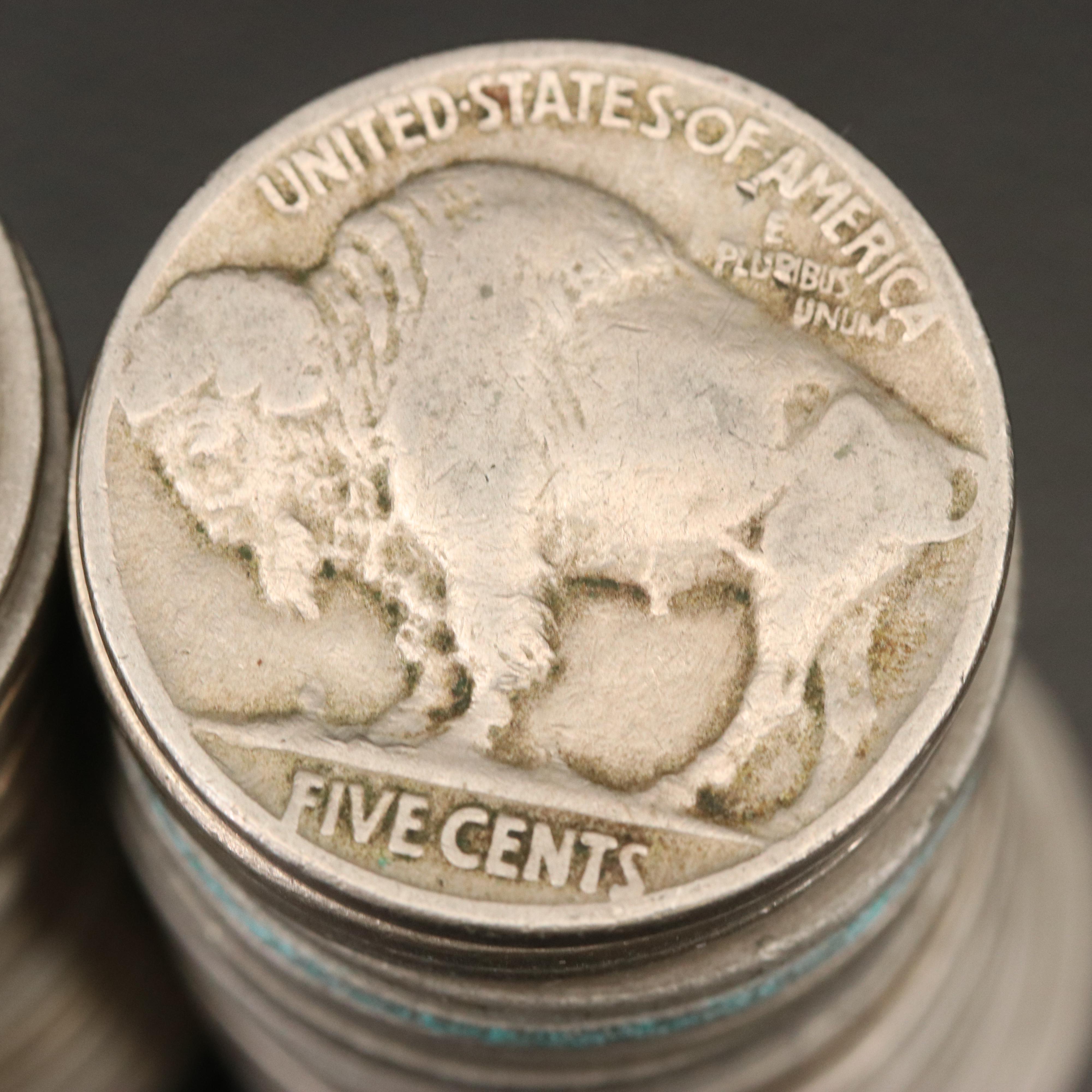 Two Rolls of United States Coins