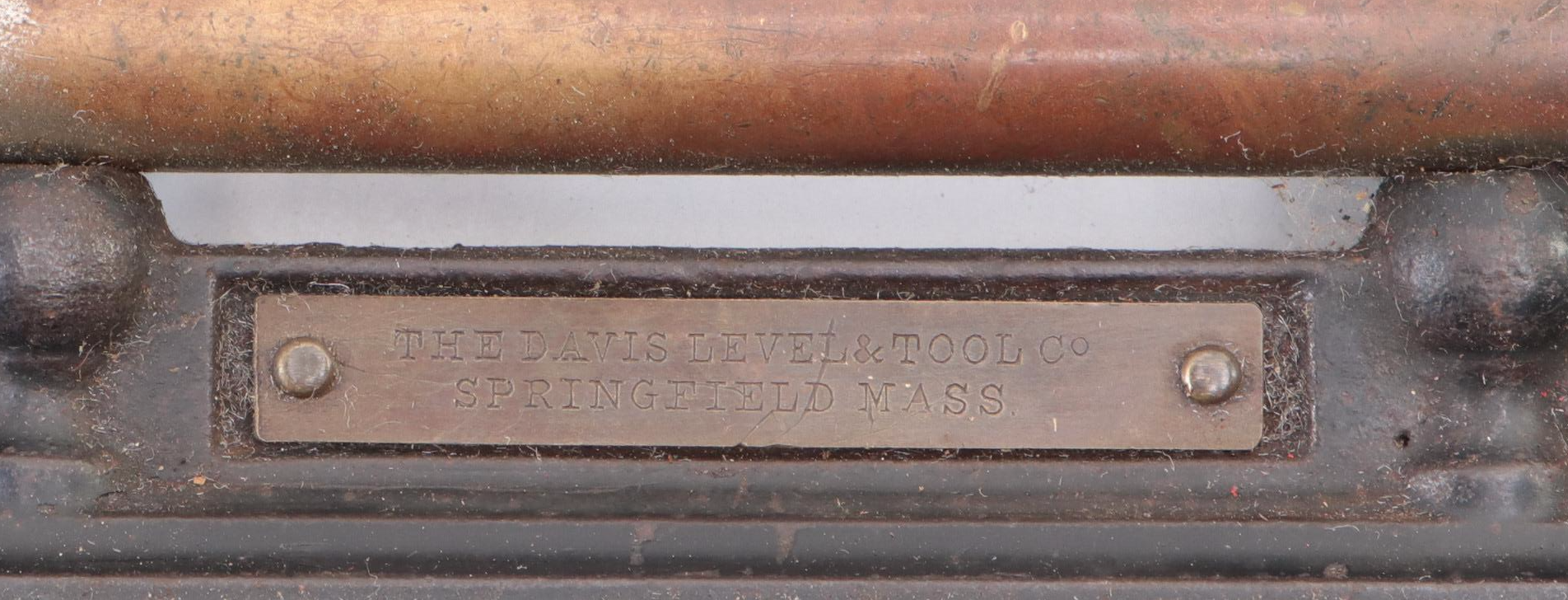 Davis Level & Tool Co. Victorian Cast Iron Level, Late 19th Century
