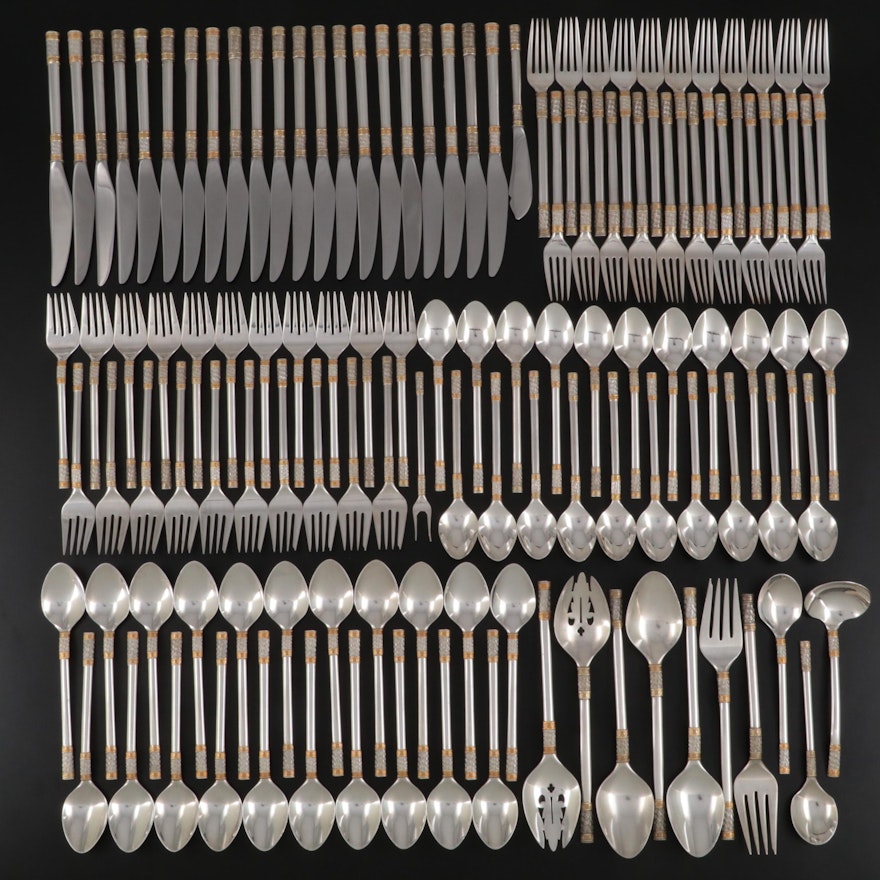 Wallace "Golden Aegean Weave" Sterling Silver Flatware