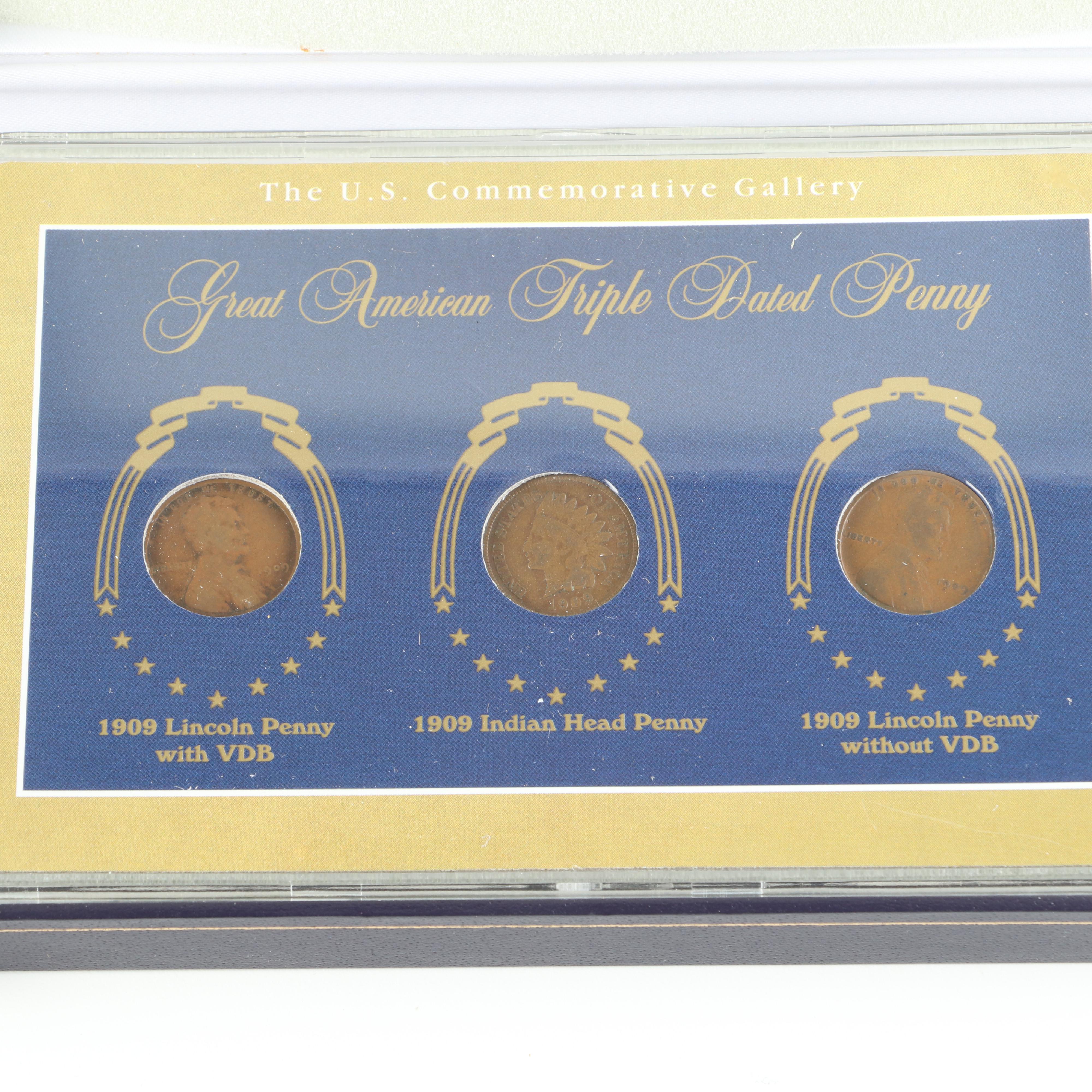 Nine U.S. Coin Collections, Including Framed Sets