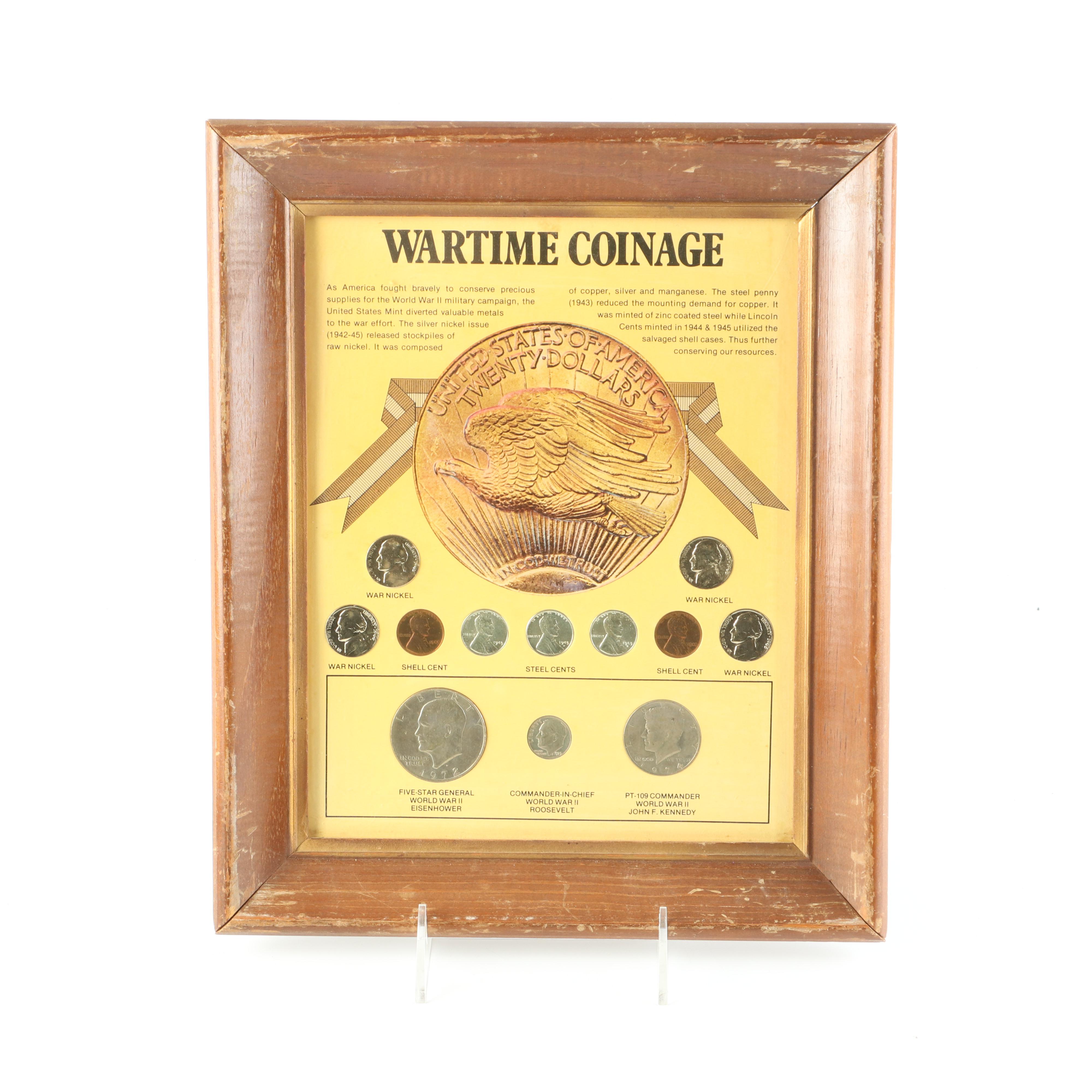 Nine U.S. Coin Collections, Including Framed Sets