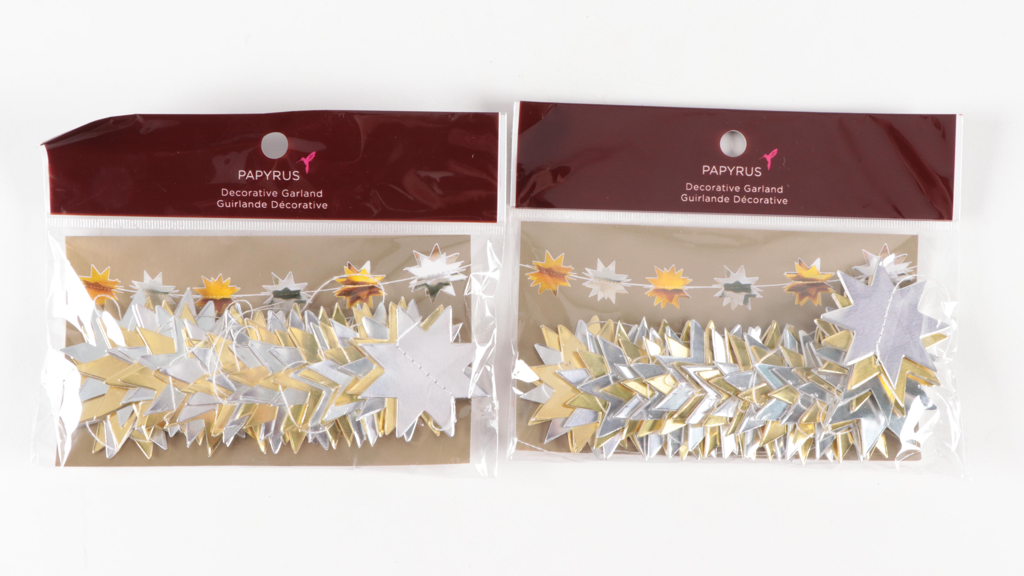 Martha Stewart Living String Lights, Woodland Holiday Ribbon, and Other Décor