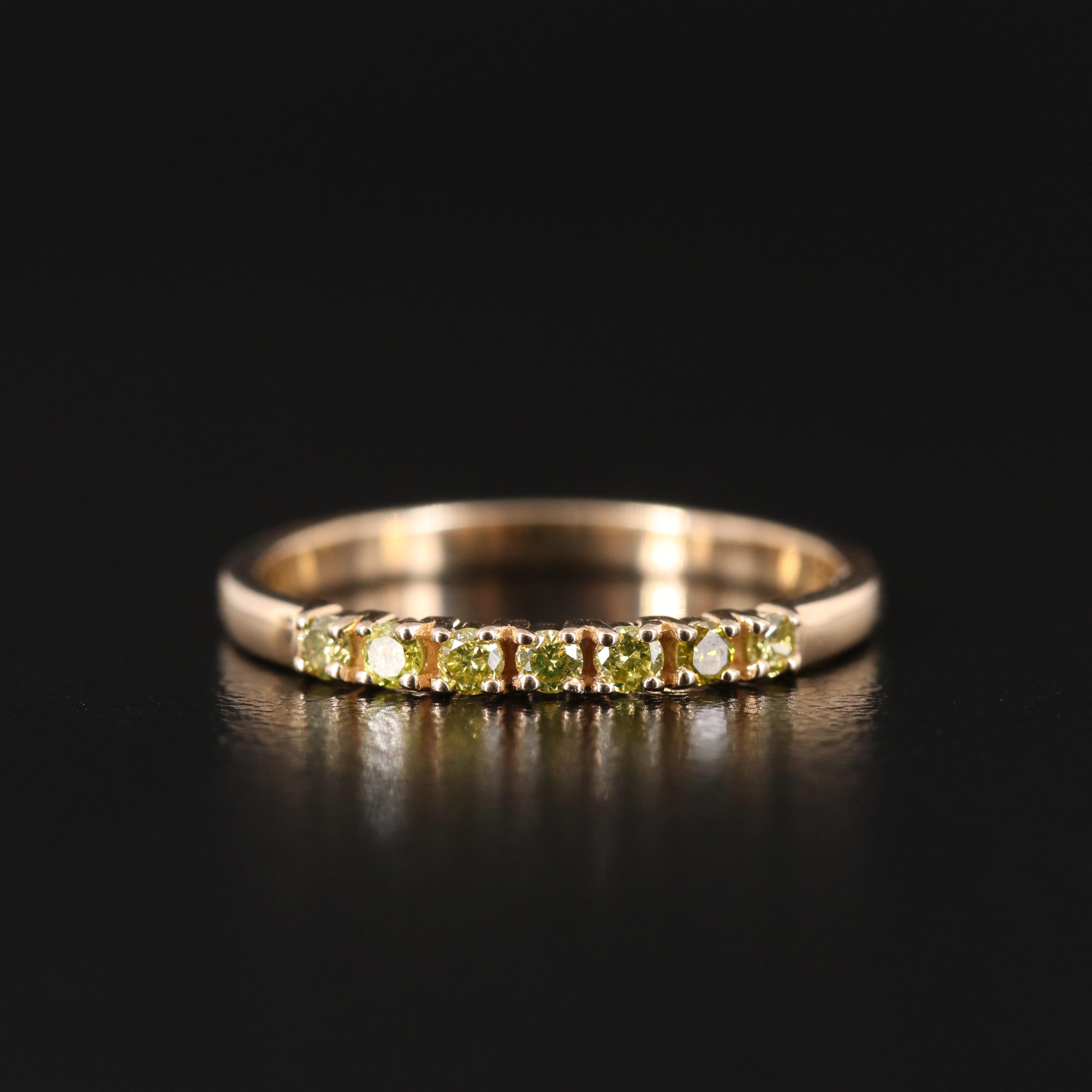 14K 0.16 CTW Diamond Band