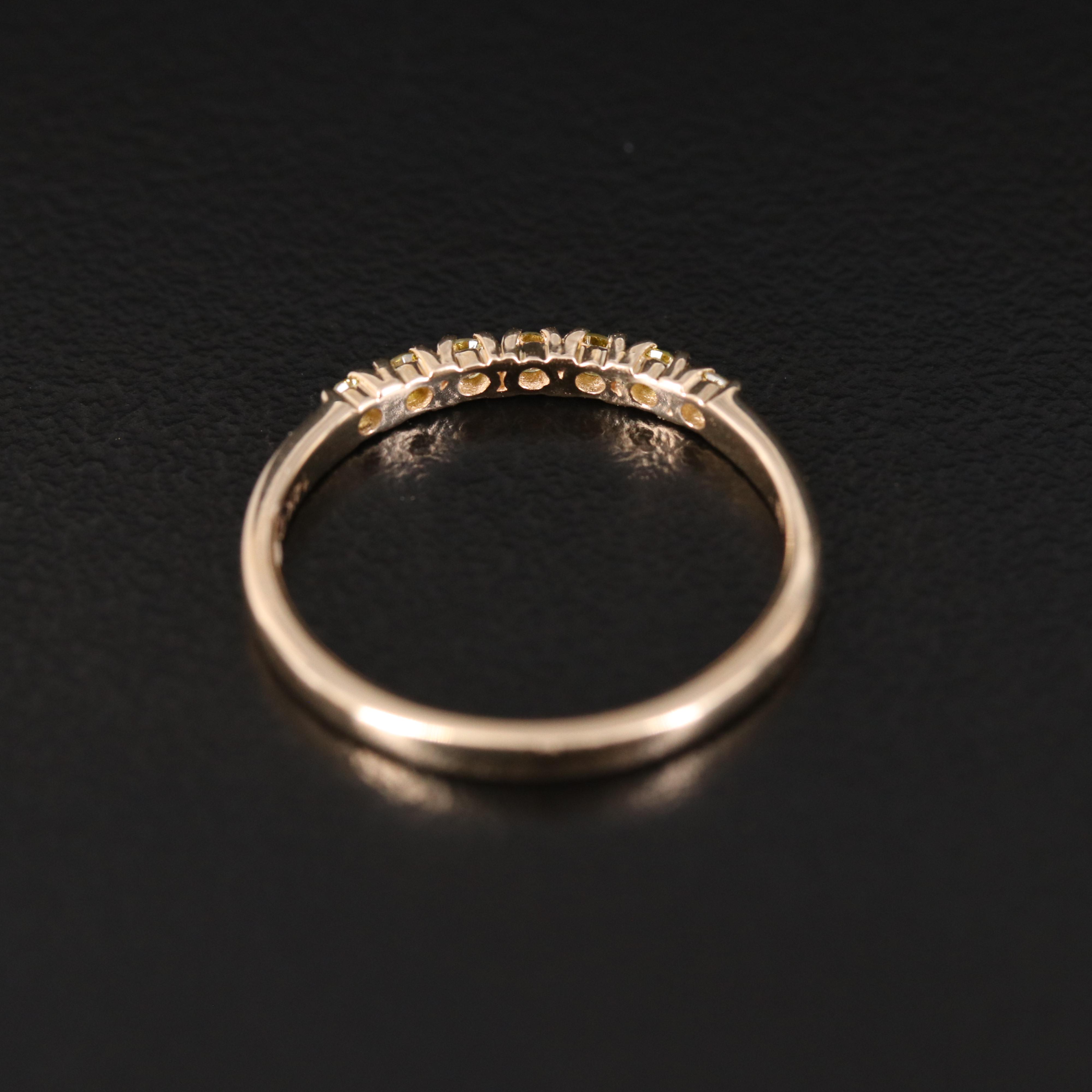 14K 0.16 CTW Diamond Band