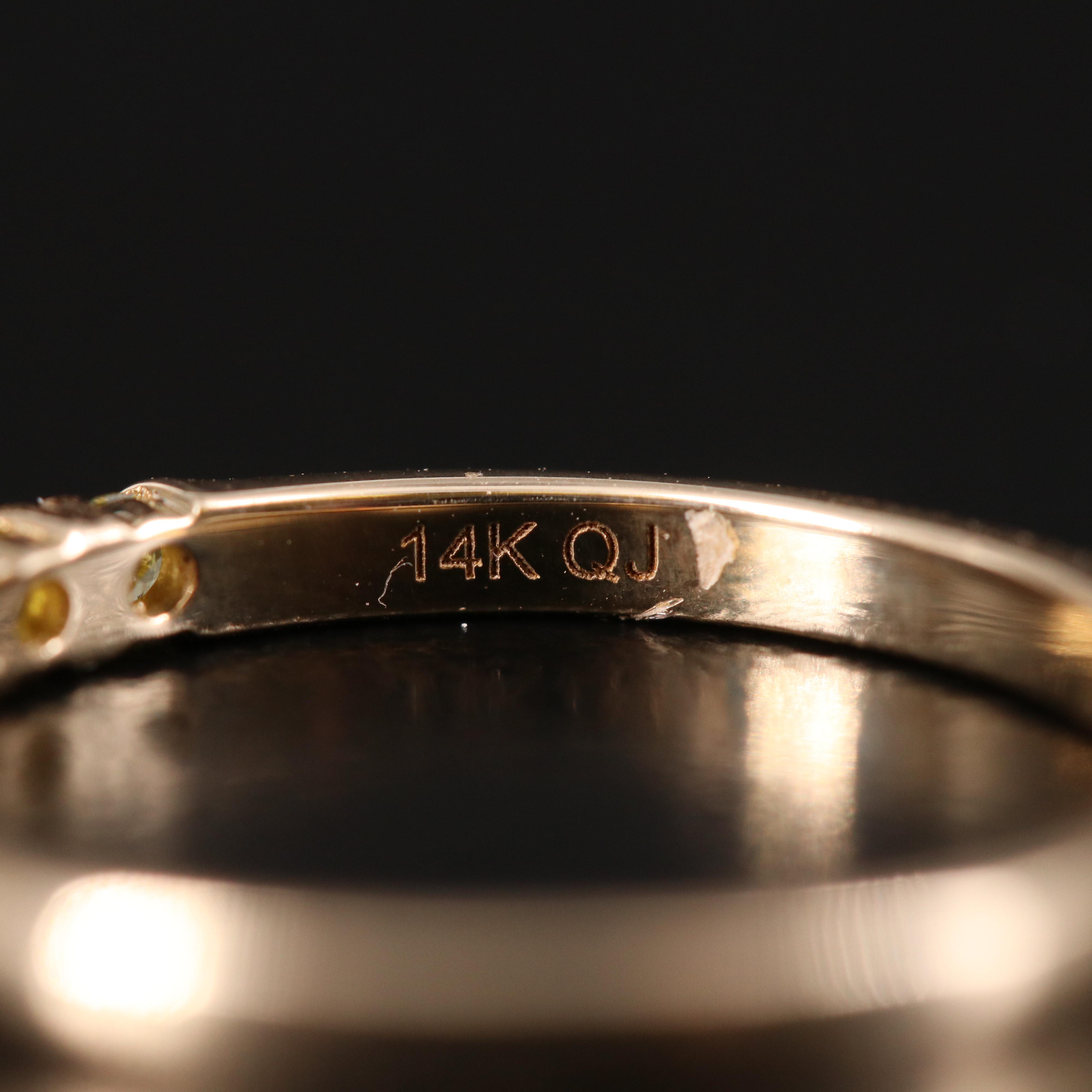 14K 0.16 CTW Diamond Band