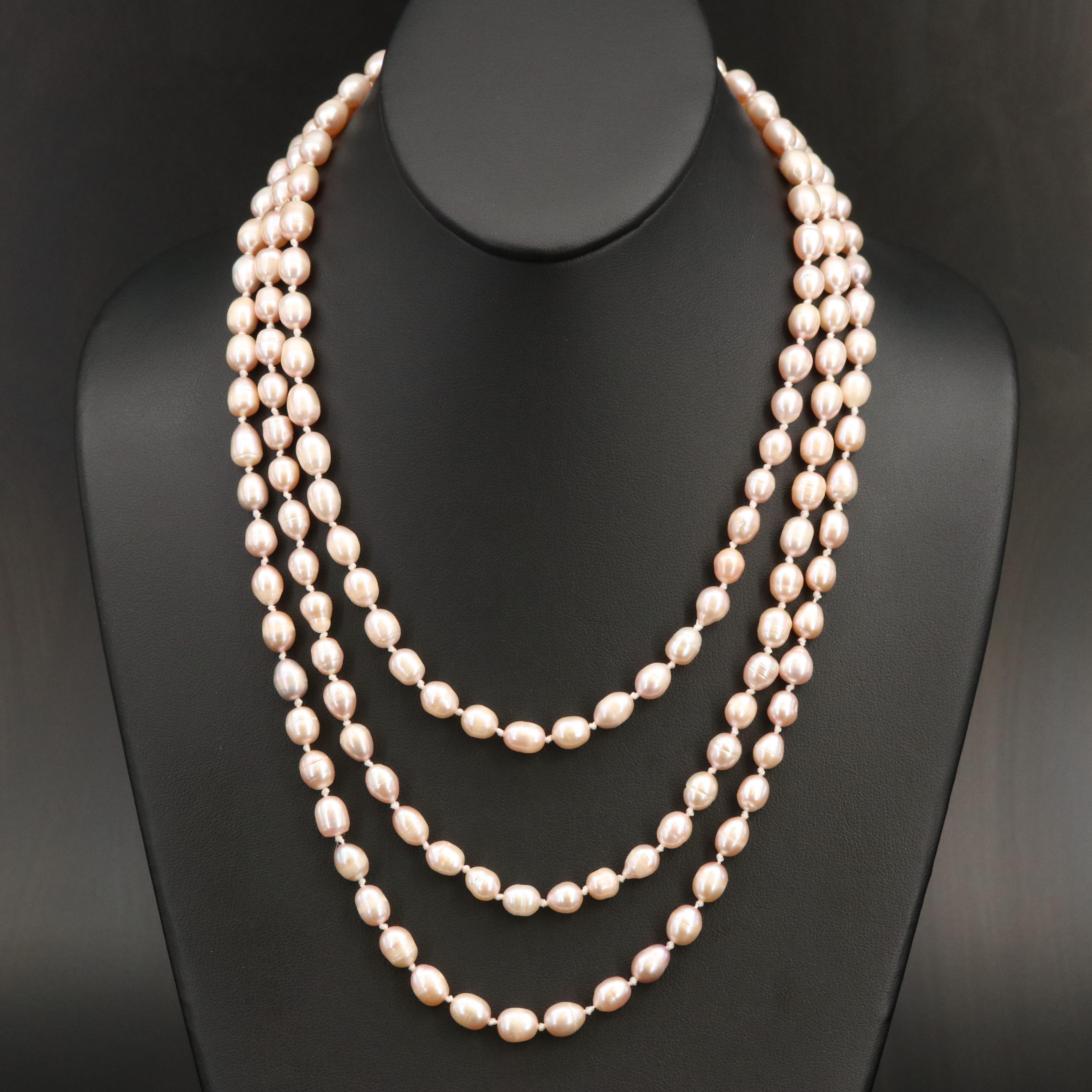 Pearl Rope Necklace