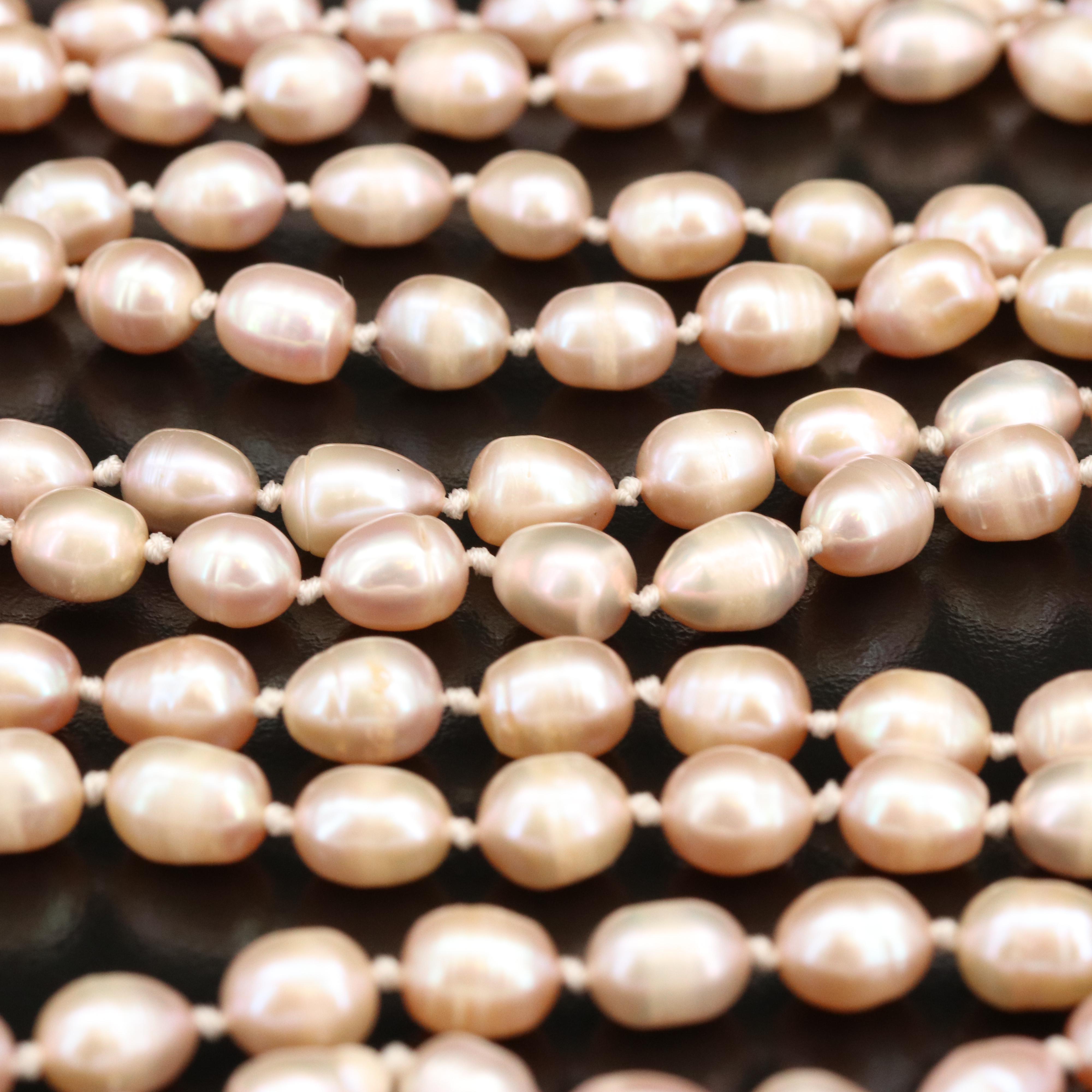 Pearl Rope Necklace