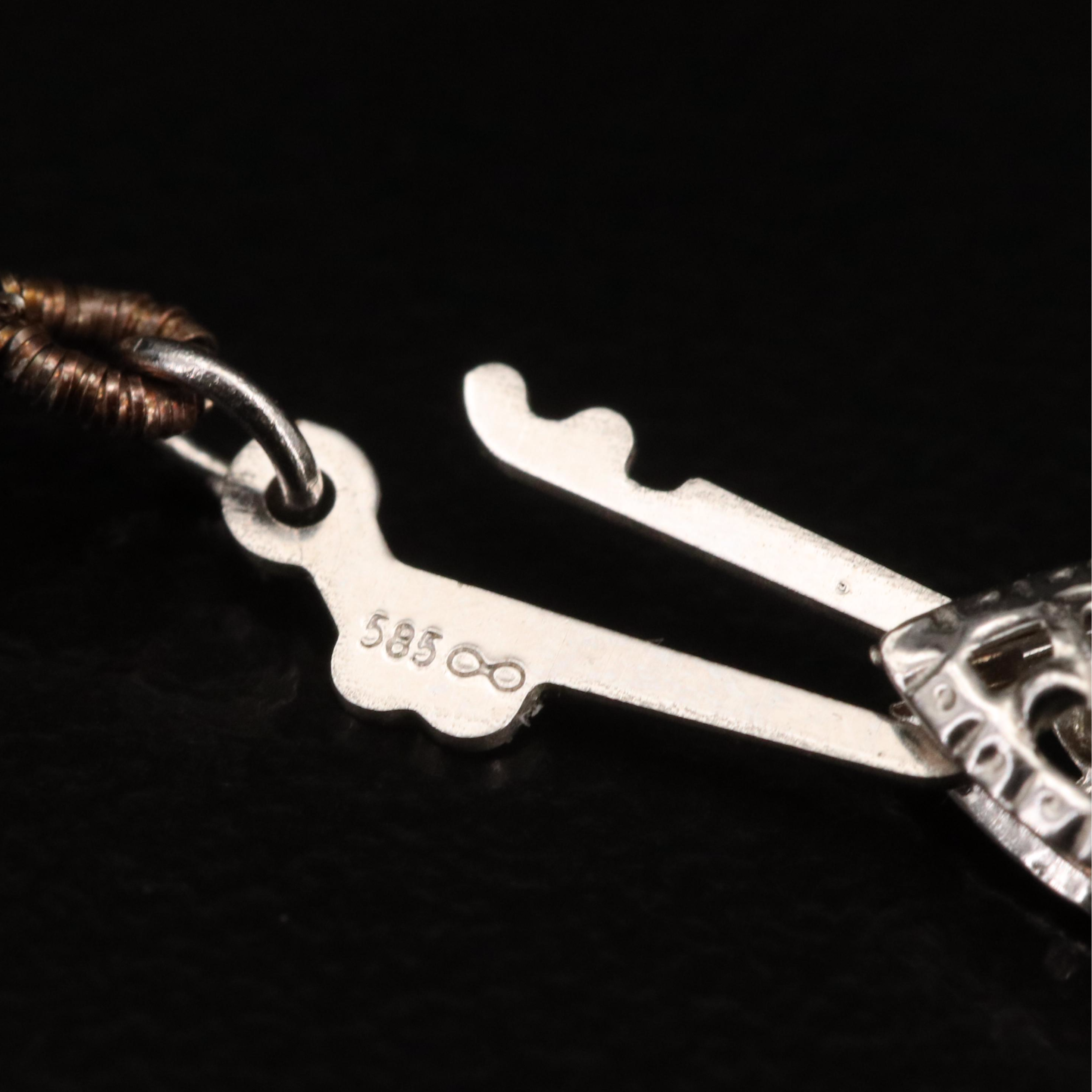 Pearl Necklace with 14K Clasp