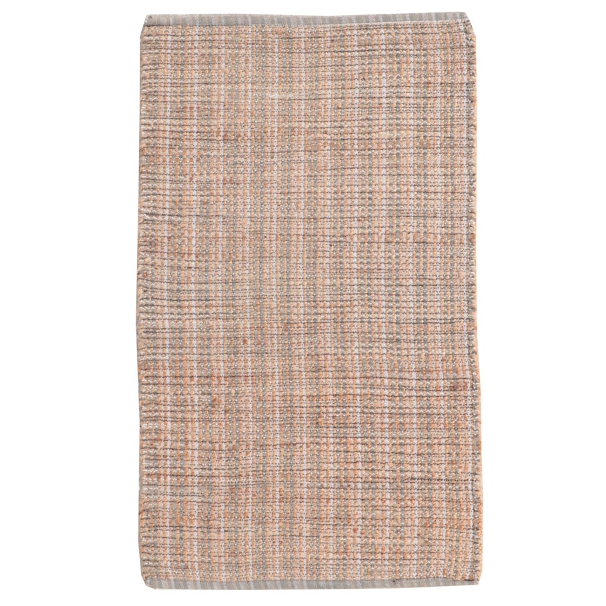 3'1 x 5'2 Handwoven Jute Area Rug