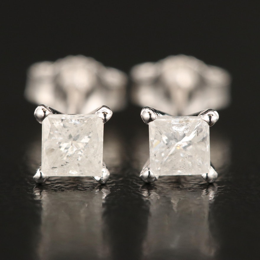 14K 0.52 CTW Diamond Stud Earrings