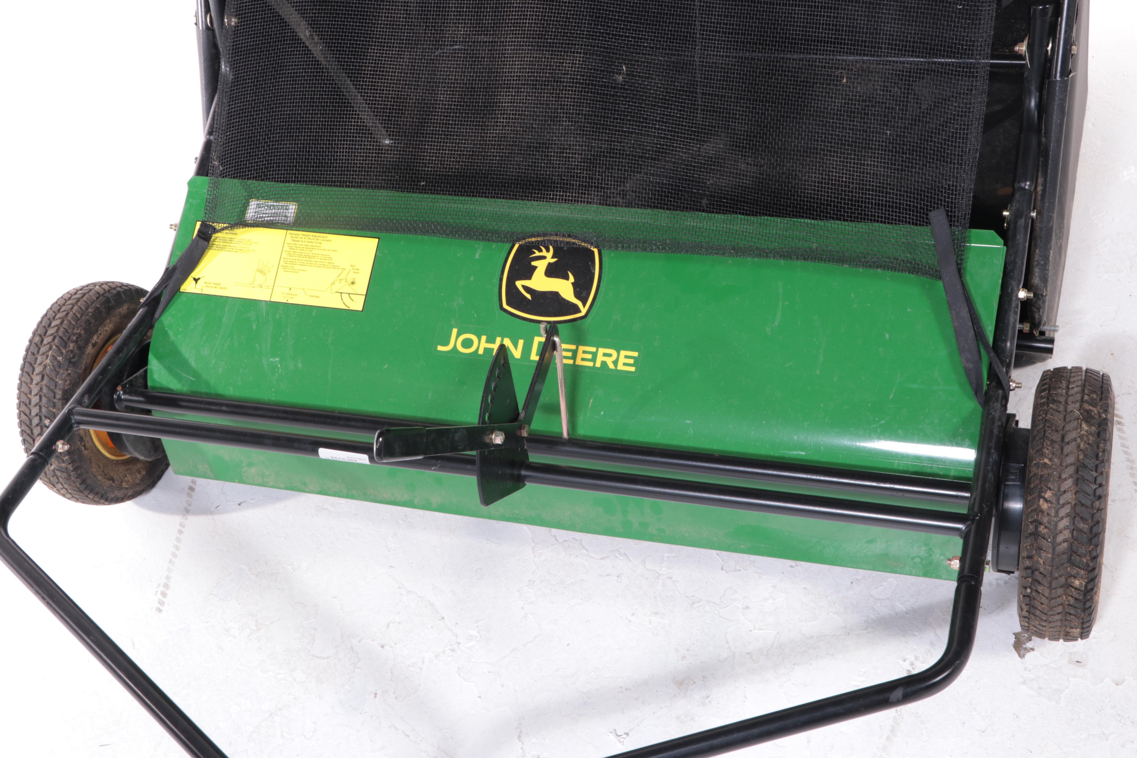John Deere Rotary Brush Grass Catcher Hamper