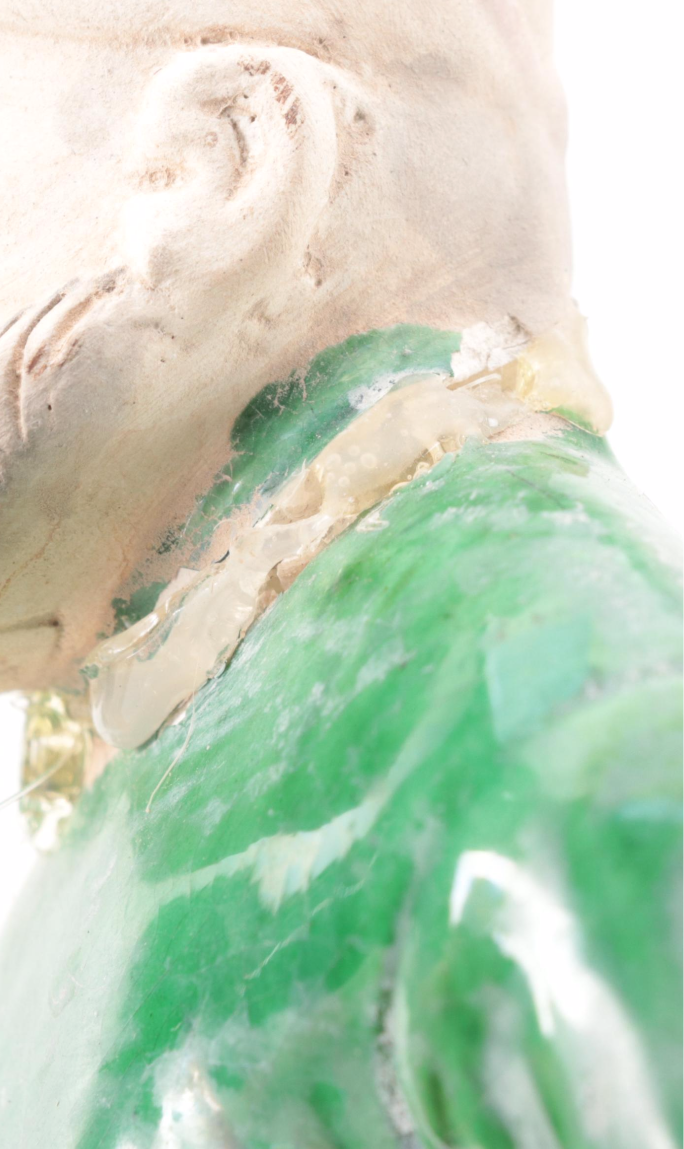 Chinese Tang Dynasty Style Sancai Glazed Stoneware Figurine of Sogdian Musicians